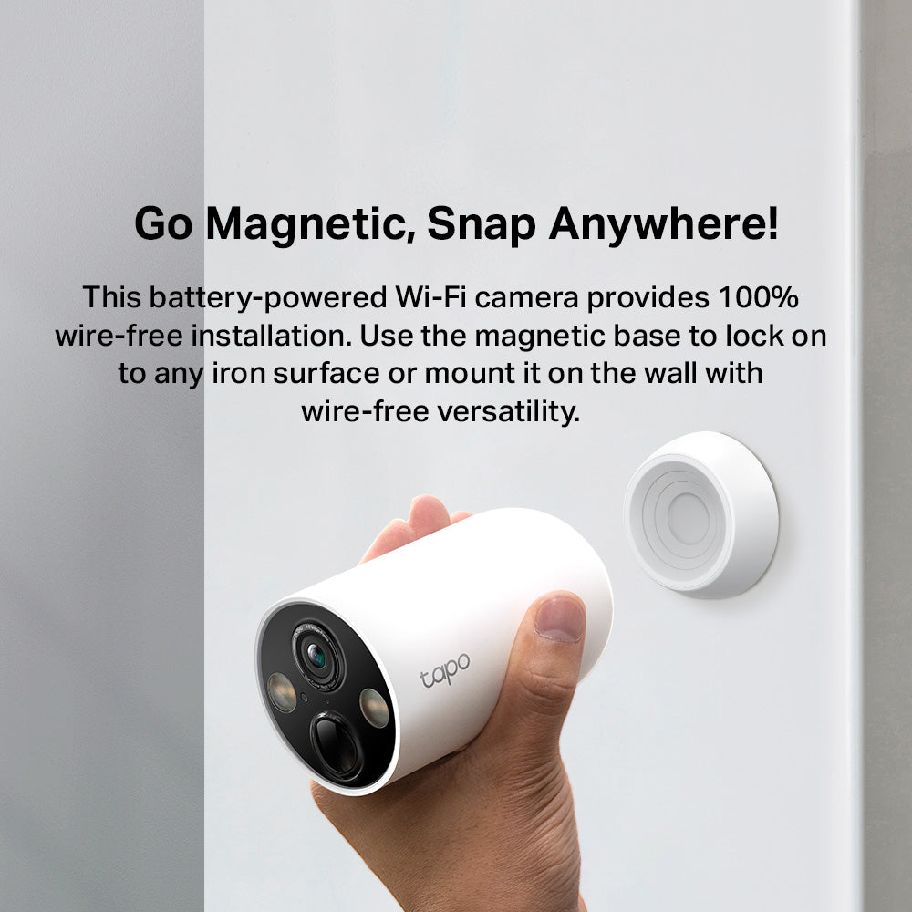 Tapo TC85 Outdoor Smart Wire-Free Security Camera