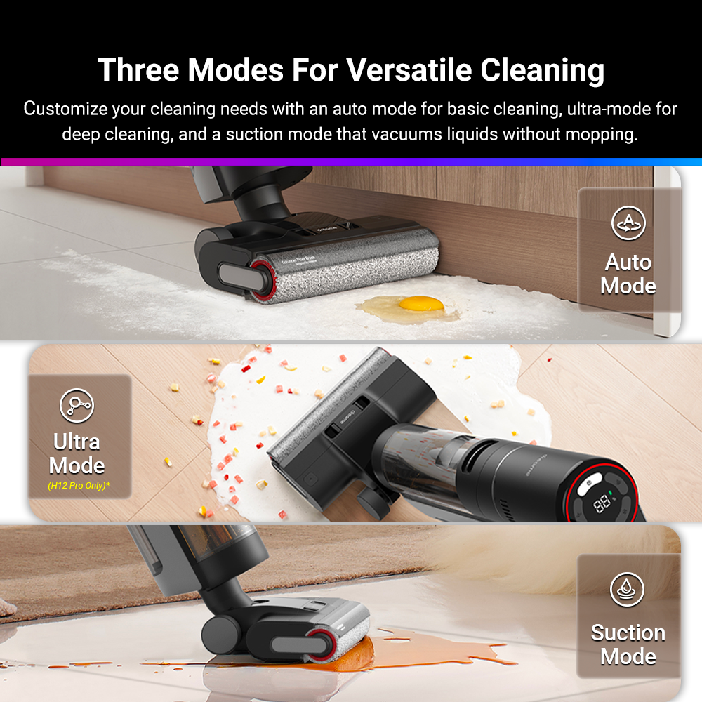 Dreame H12 Pro Wet and Dry Cordless Vacuum Cleaner
