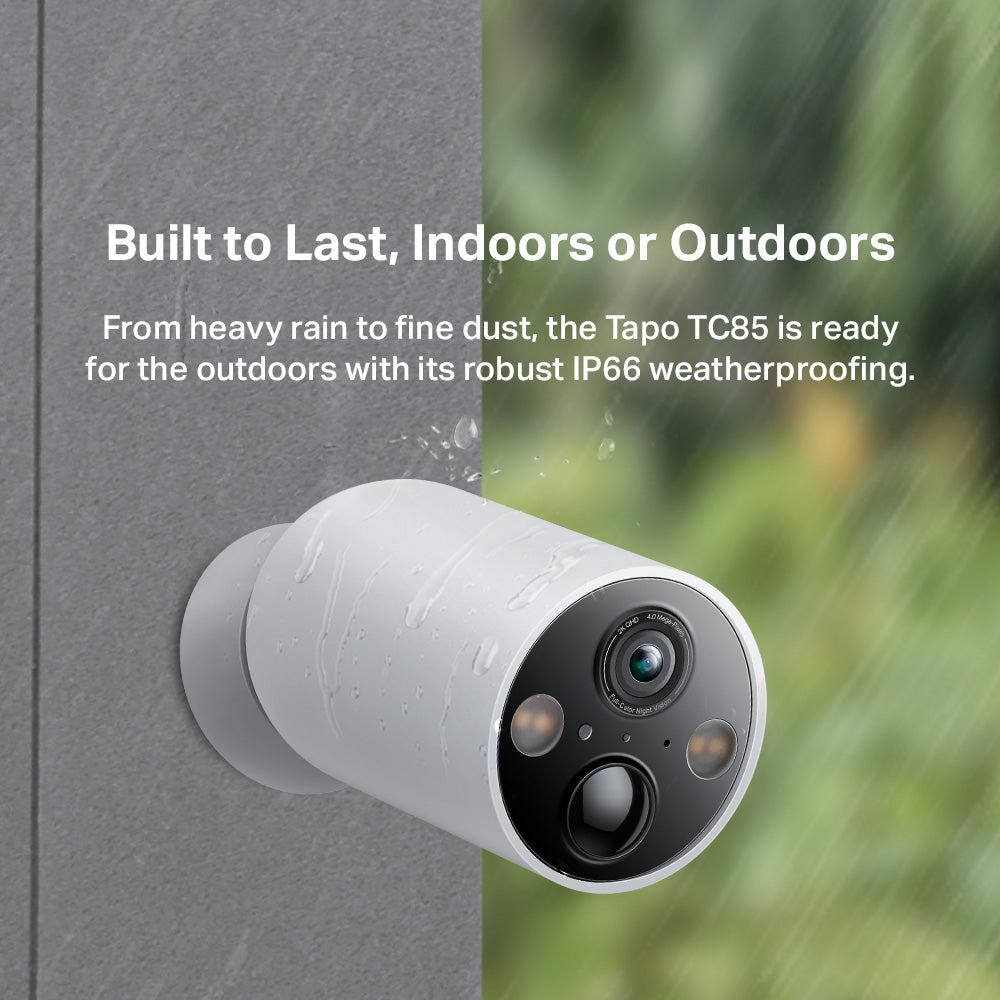 Tapo TC85 Outdoor Smart Wire-Free Security Camera