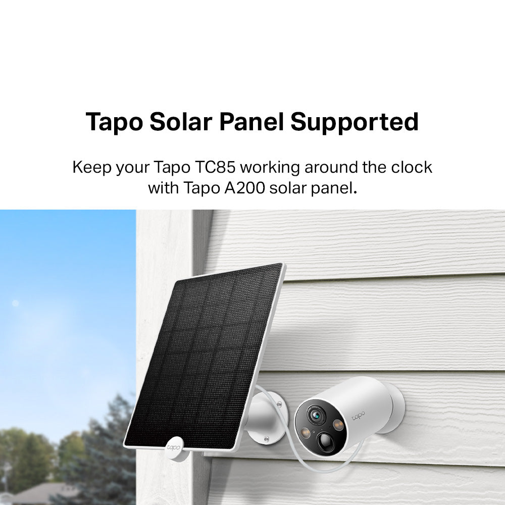 Tapo TC85 Outdoor Smart Wire-Free Security Camera