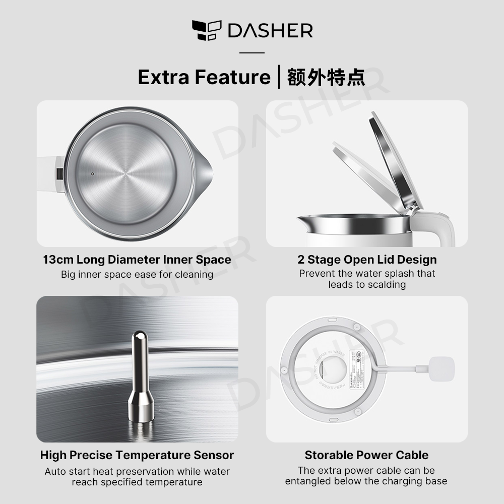 Xiaomi Mijia Smart Electric Kettle Pro Mi Home App Digital Temperature View