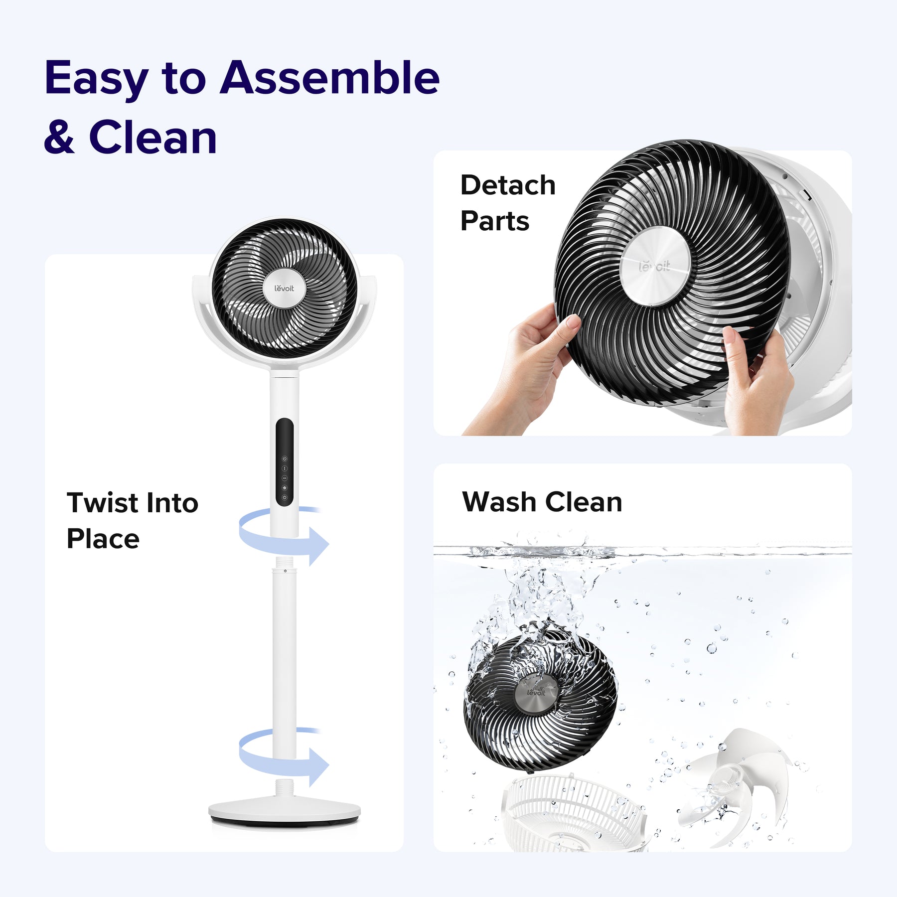 Levoit Pedestal Circulation Fan
