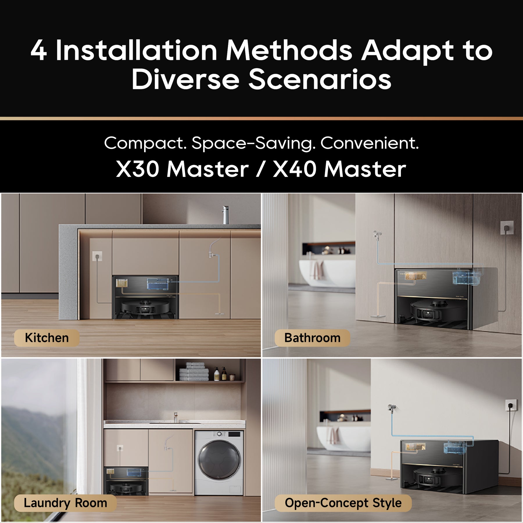 ãGRAND LAUNCHãDreame X40 Ultra / X40 Master Robot Vacuum | Side Brush Extend & Lift | MopExtend RoboSwing 3.0