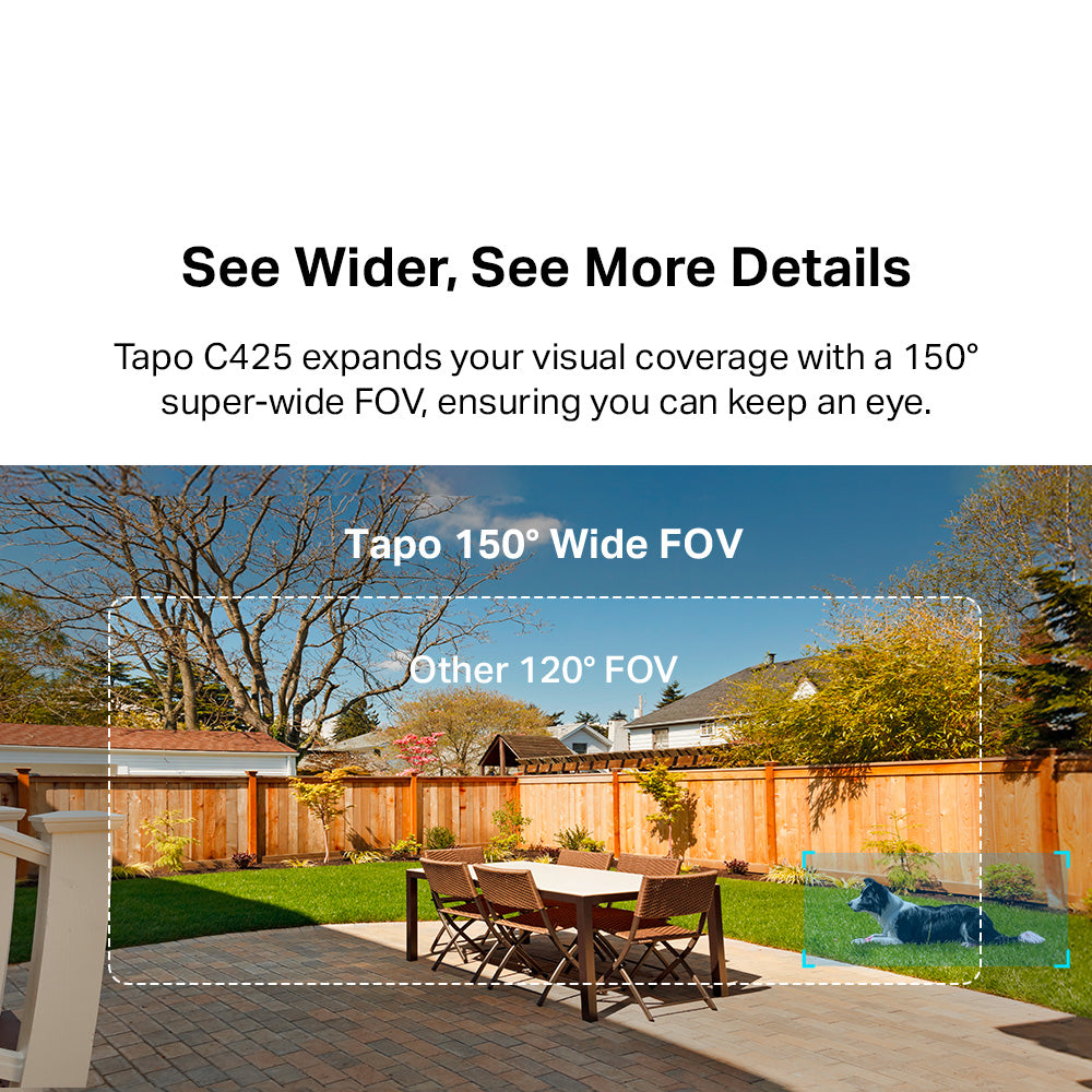 Tapo TC85 Outdoor Smart Wire-Free Security Camera