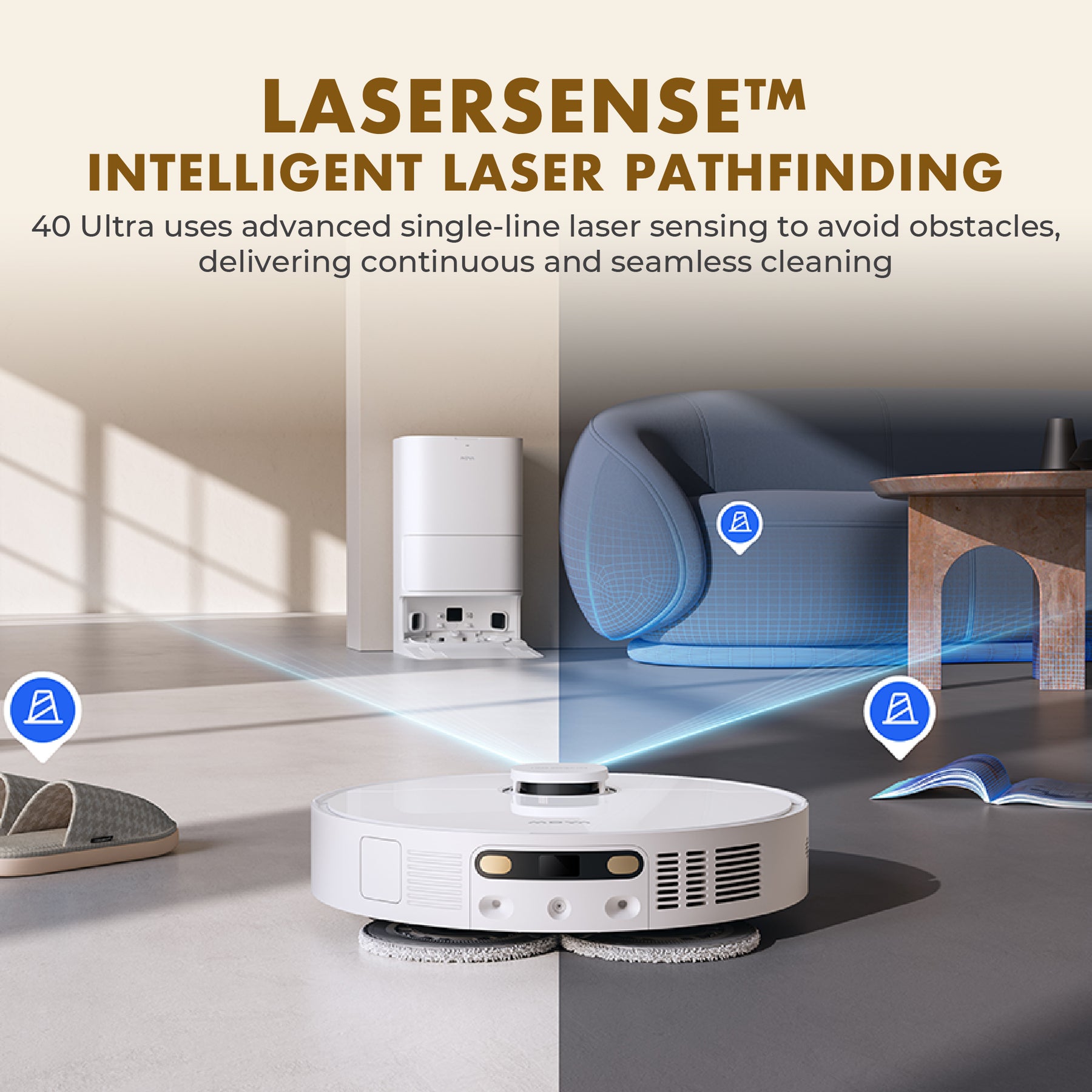 MOVA E40 Ultra Robot Vacuum Cleaner