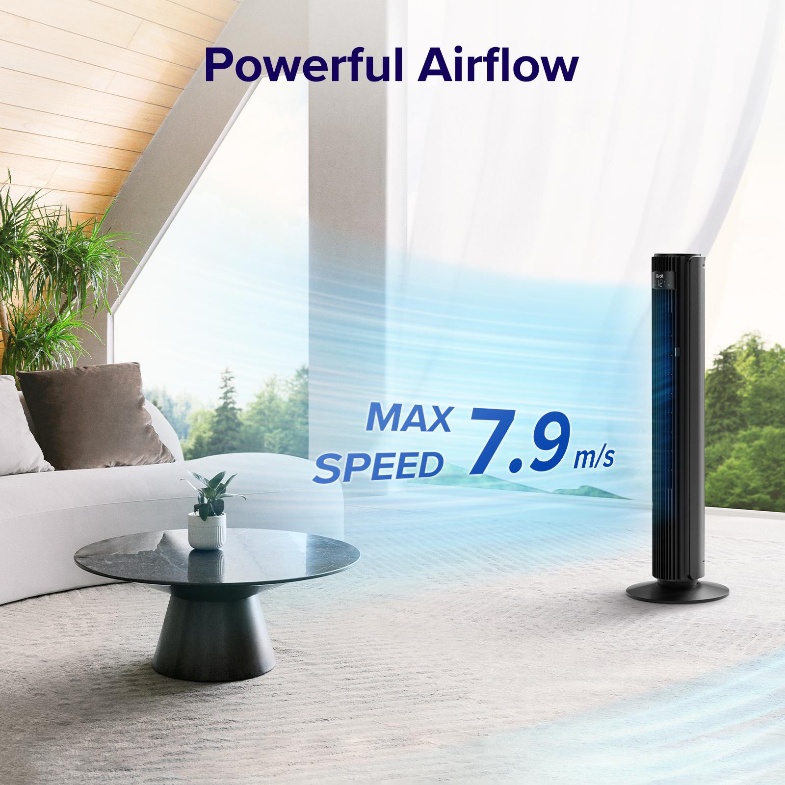 Levoit Smart Tower Fan 42-inch Brushless DC Motor