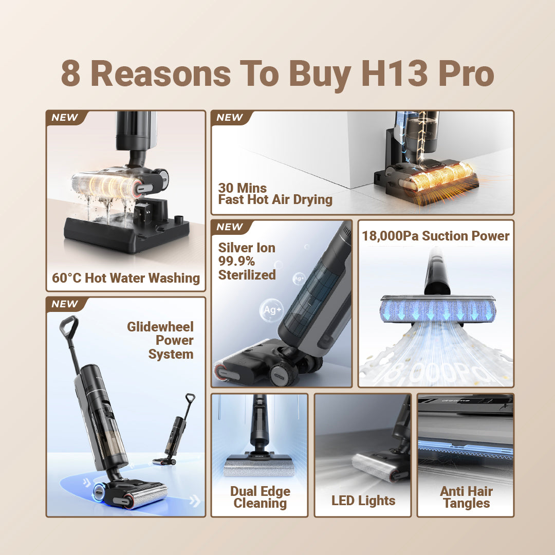 Dreame H13 Pro Wet and Dry Cordless Vacuum Cleaner