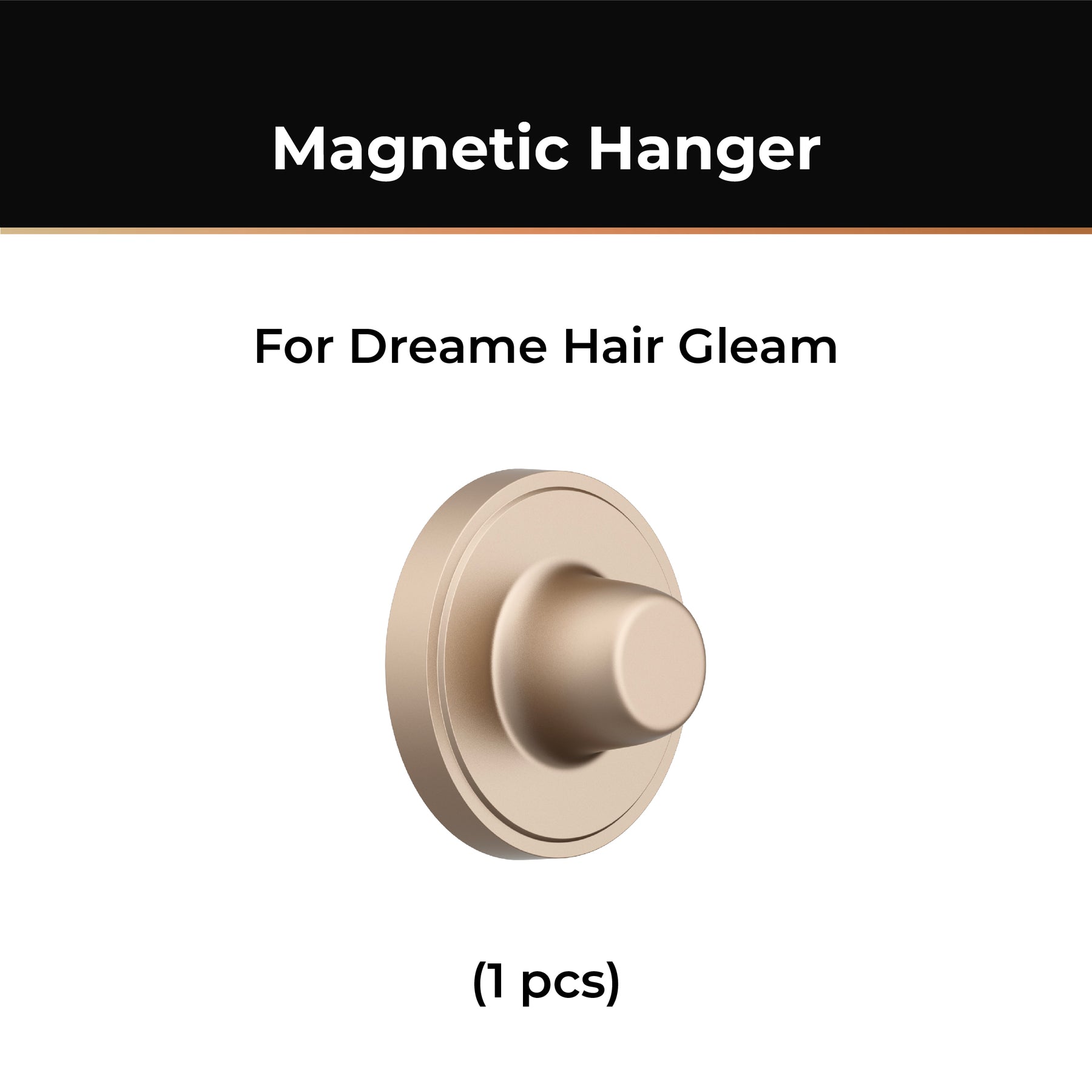 Dreame Hair Gleam Dryer Accessories | Magnetic Wall Mount | Rack Stand | Smoothing Nozzles