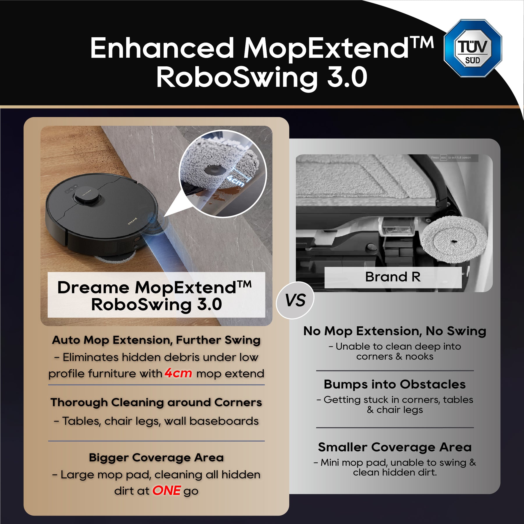 ãGRAND LAUNCHãDreame X40 Ultra / X40 Master Robot Vacuum | Side Brush Extend & Lift | MopExtend RoboSwing 3.0