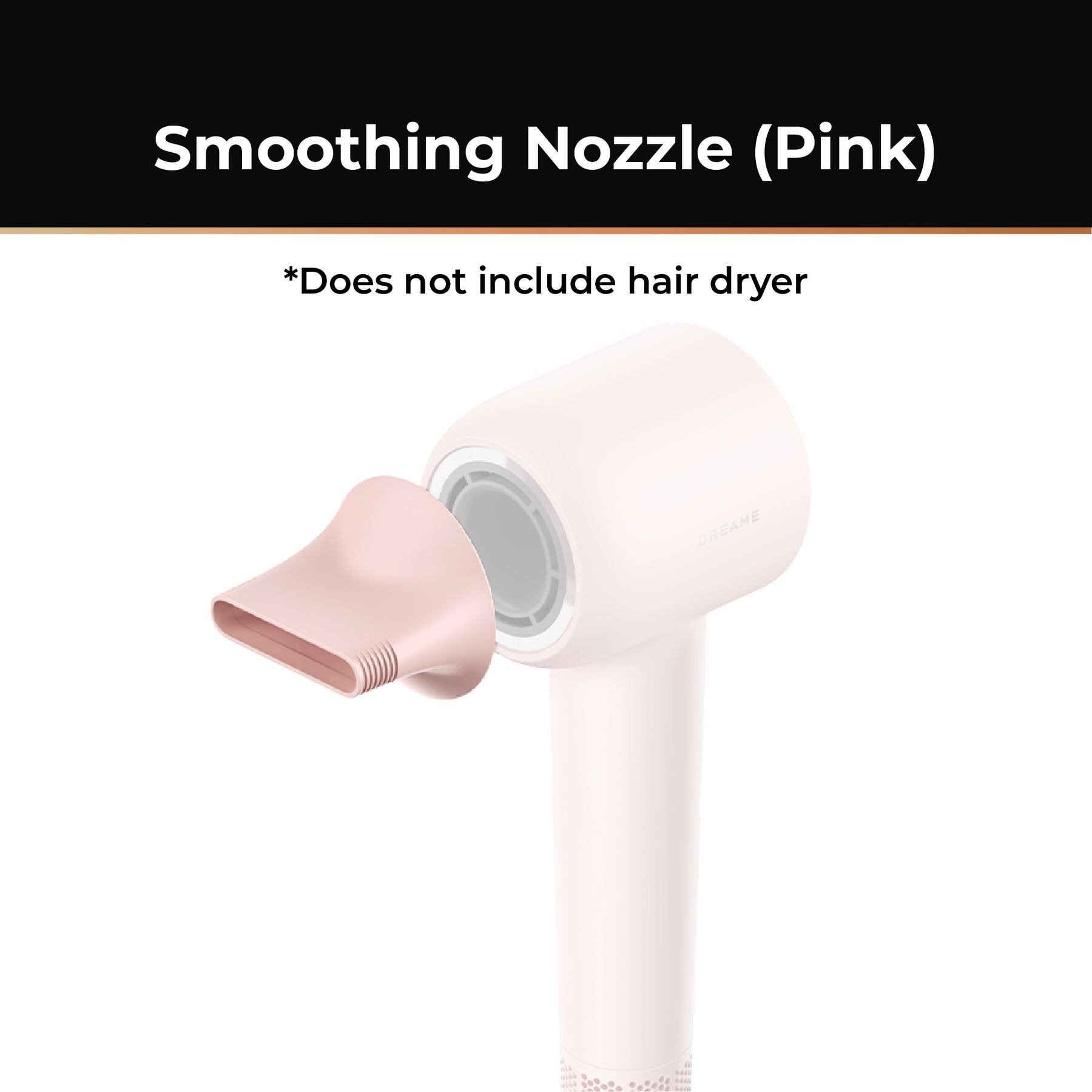 Dreame Hair Gleam Dryer Accessories | Magnetic Wall Mount | Rack Stand | Smoothing Nozzles