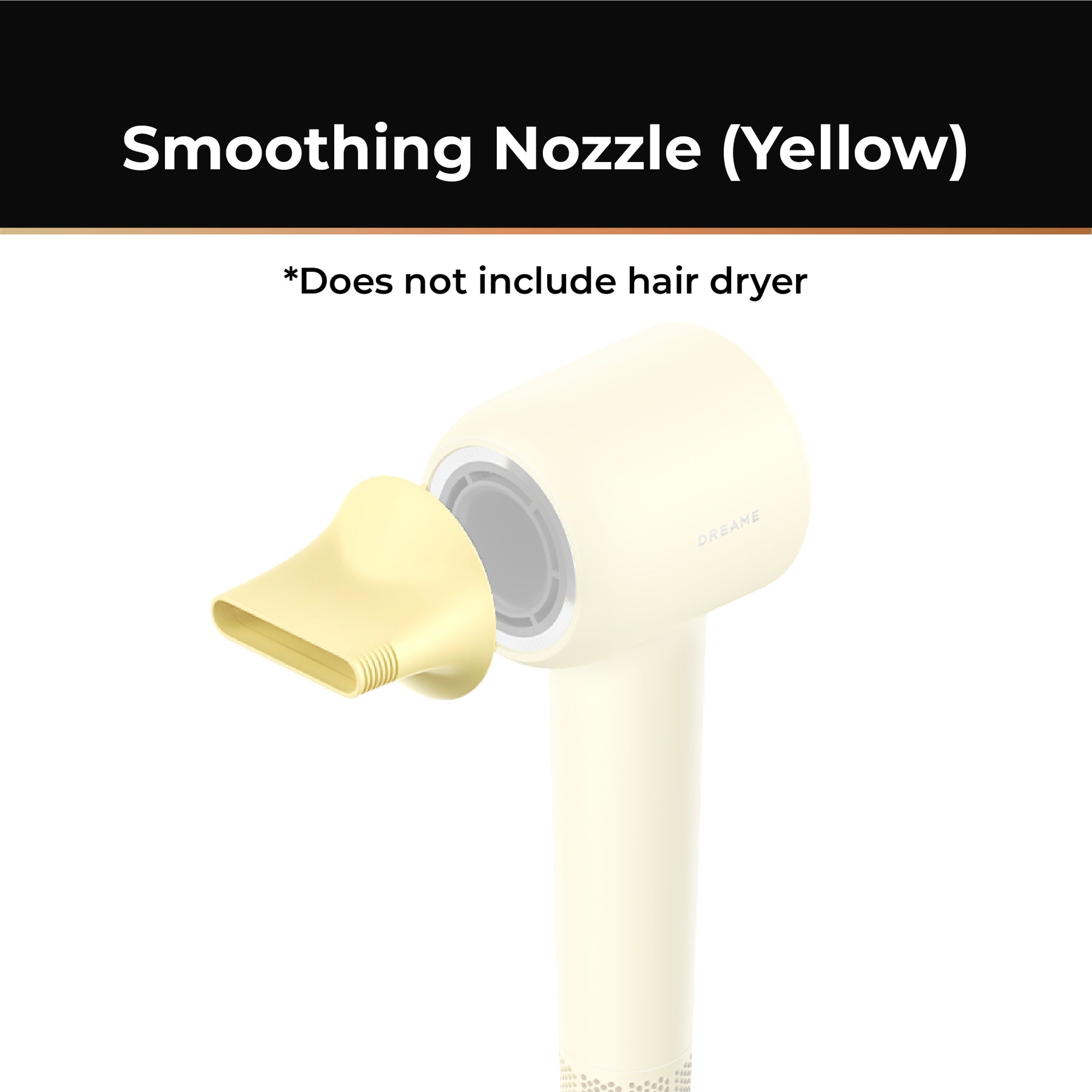 Dreame Hair Gleam Dryer Accessories | Magnetic Wall Mount | Rack Stand | Smoothing Nozzles