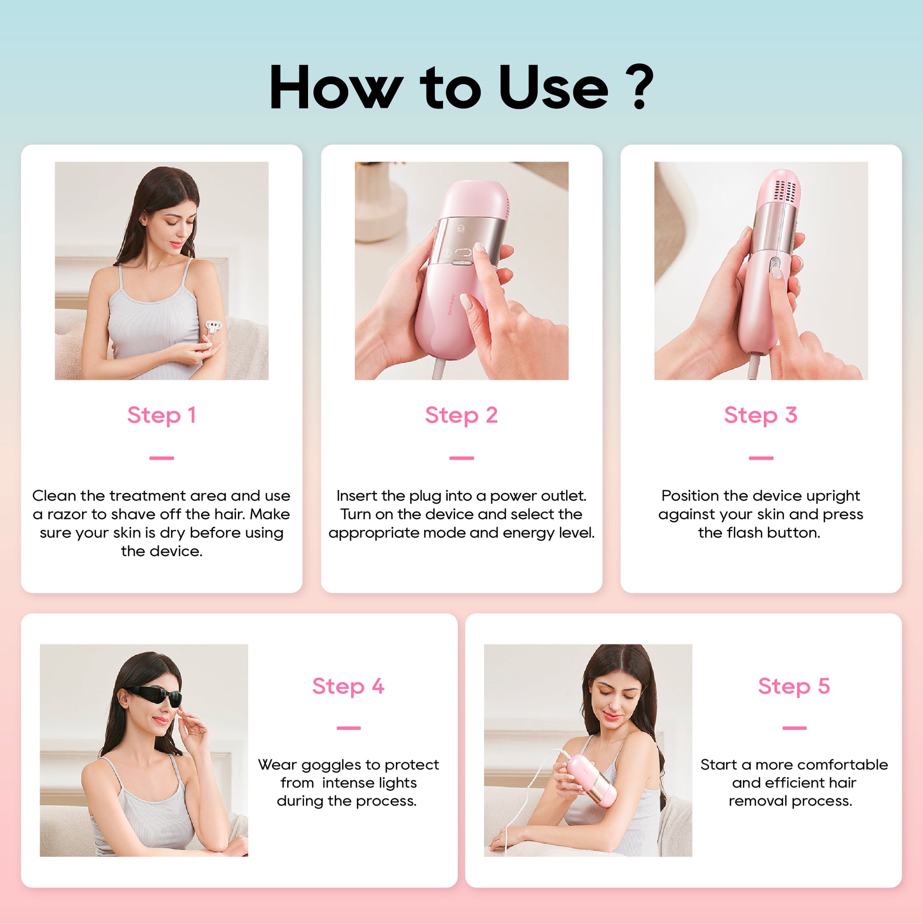 Dreame IPL Hair Removal