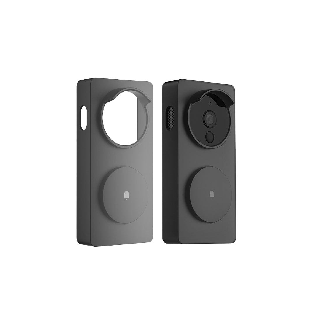 AQARA G410 Doorbell Weather Water Dirt Dust UV Ray Proof Silicone Protective Case Black / Transparent