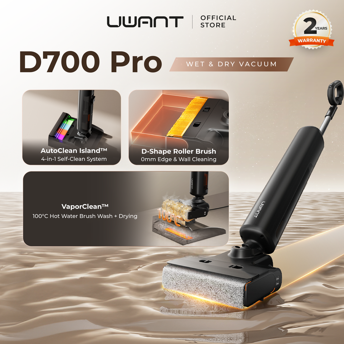 Uwant D700 Pro Wet and Dry Vacuum