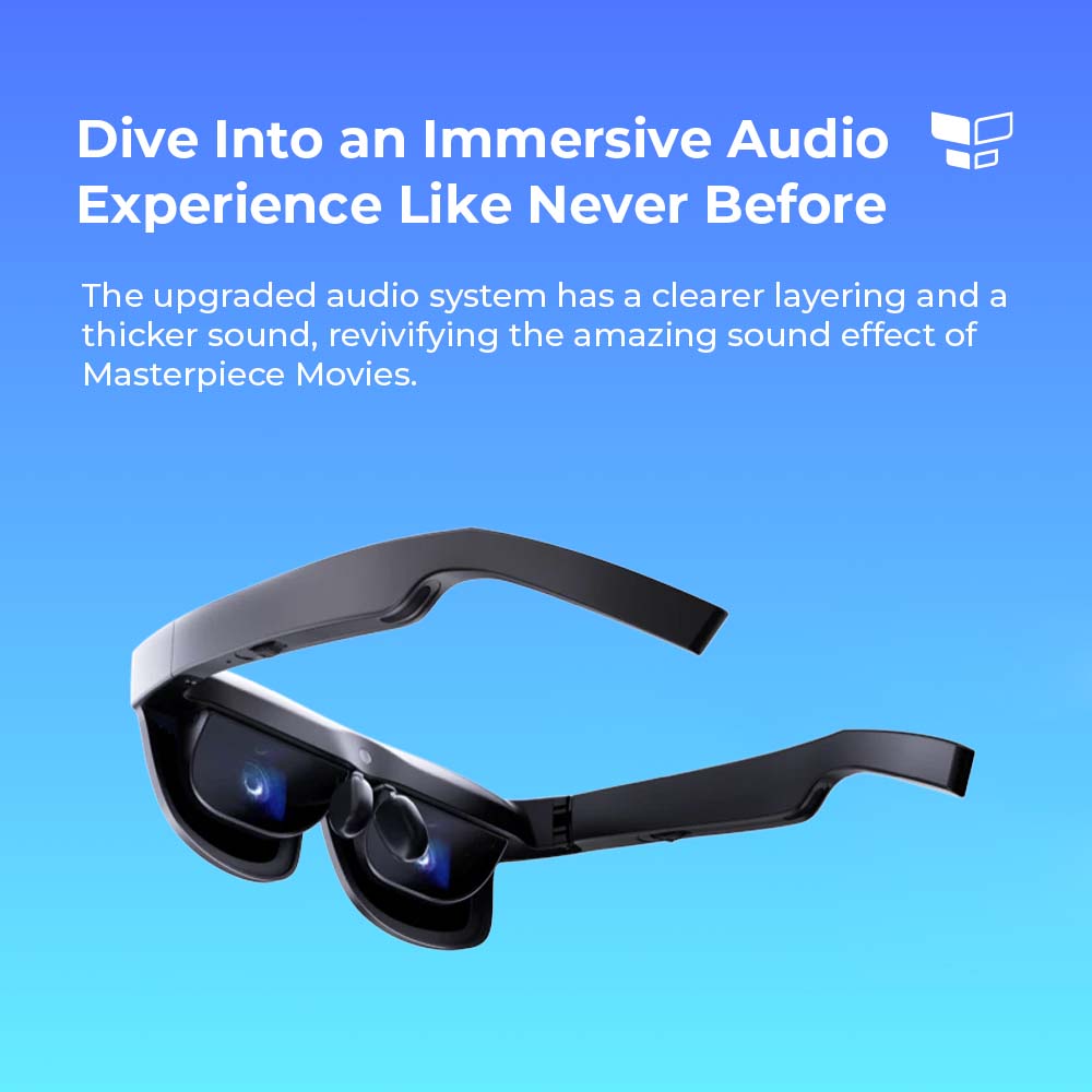 RAYNEO TCL NXTWEAR S+ Smart AR Glasses | 1080P FHD Micro OLED | 215″ Screen Netflix Laptop Computer Movie