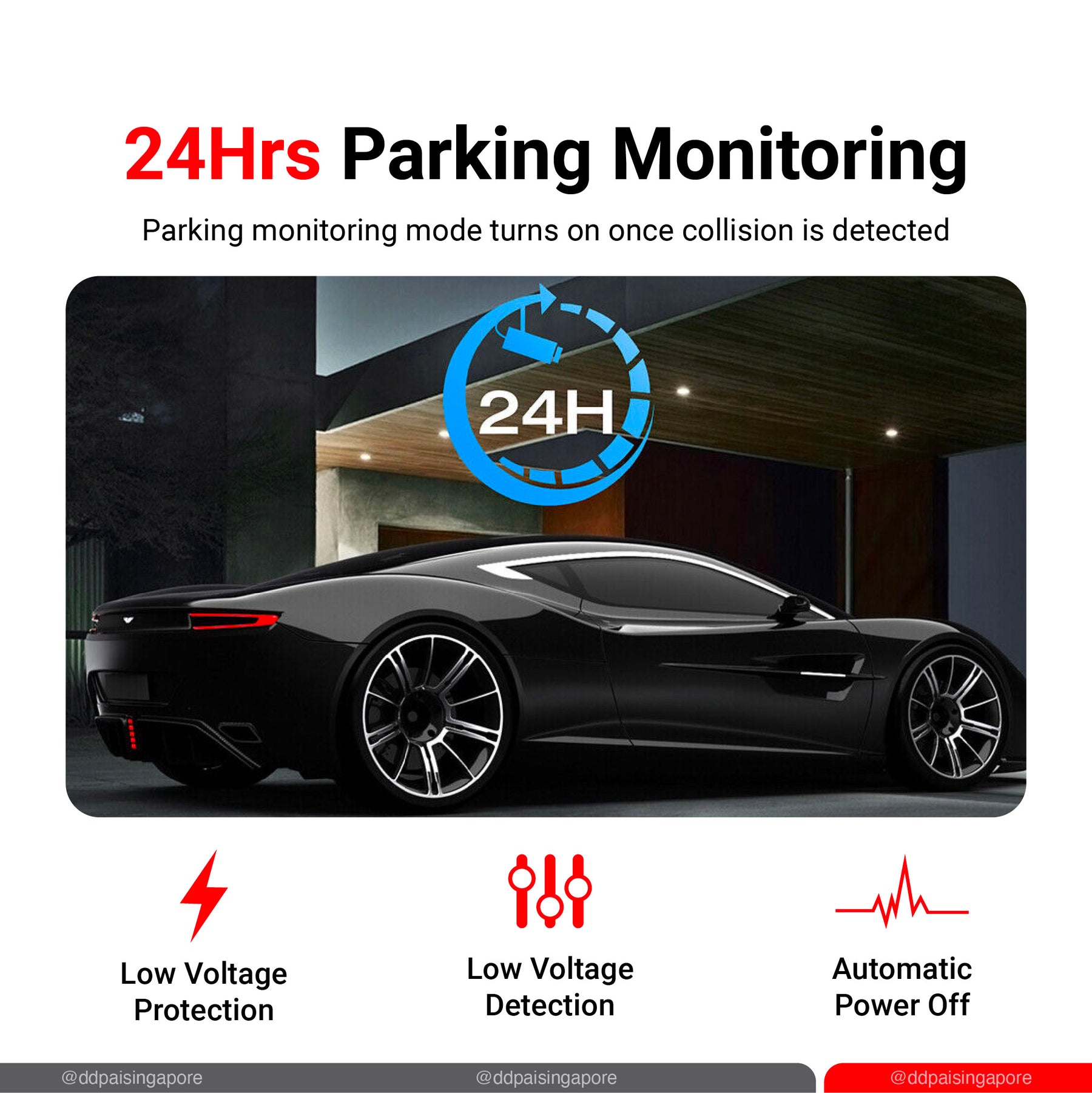DDPAI Dash Cam Mini 5 4K 2160P HD DVR Car Camera Hidden Android Wifi 4G Connect Auto Video Recorder Dashcam