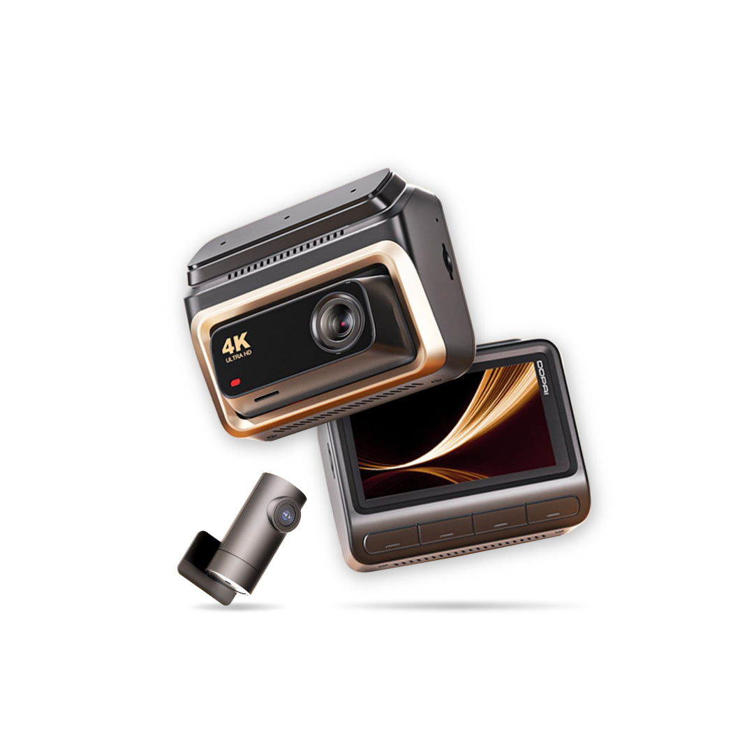 DDPAI Z60 Pro 4K GPS 3 Channel Front & Rear Super Capacitor Dash Cam with 4G Connectivity
