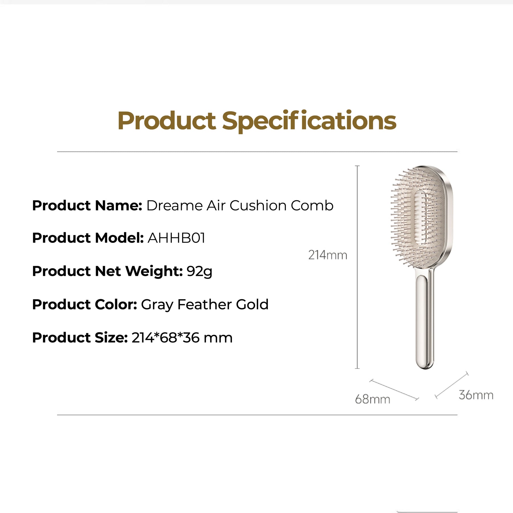 Dreame Air Cushion Comb