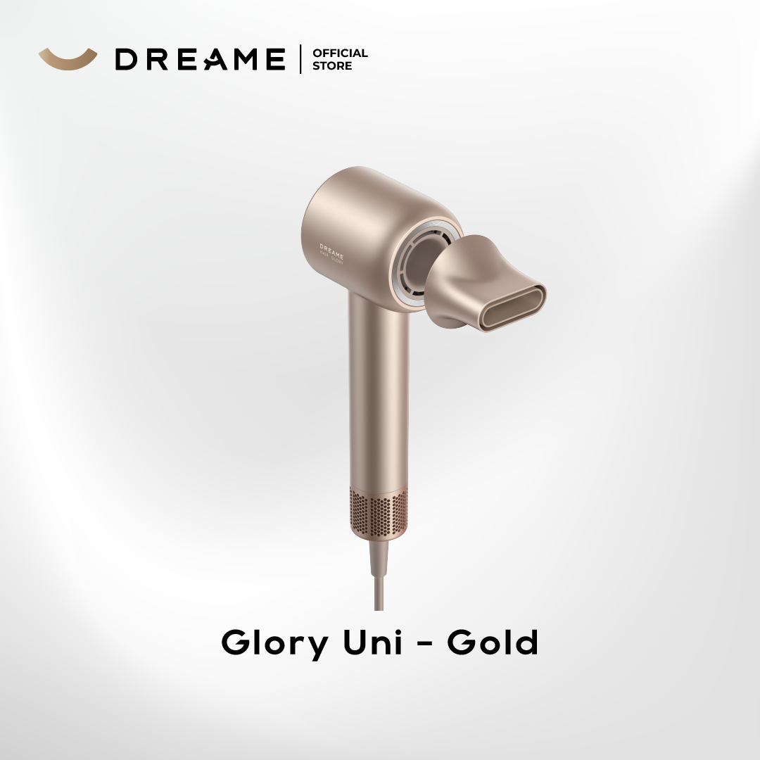 Dreame Hair Glory Uni Hair Dryer | SmartVolt™ Global Voltage Compatible | Ultra Lightweight 358g For Comfortable Use