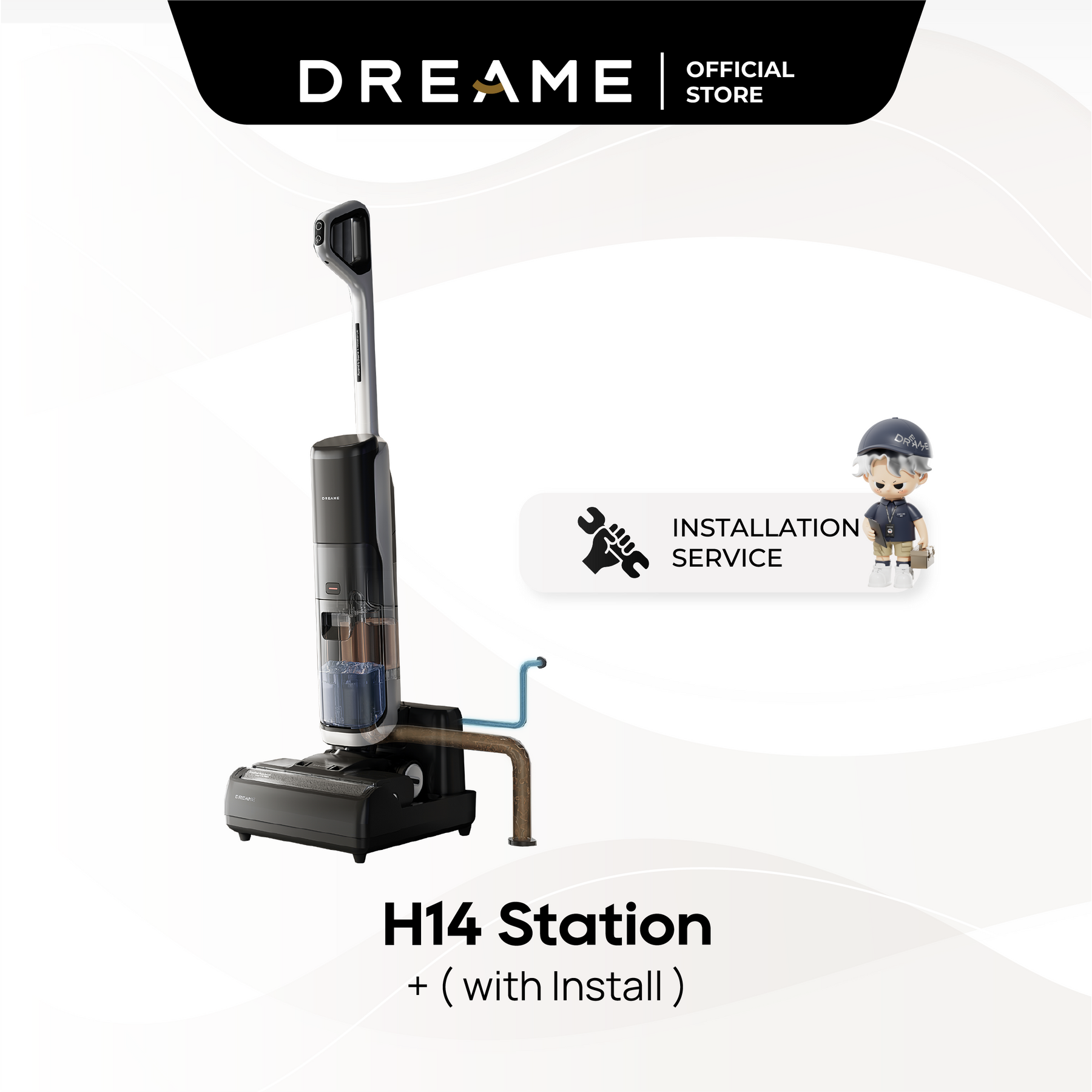 【GRAND LAUNCH】Dreame H14 Station Wet & Dry Vacuum WORLD 1st Auto Refilling & Disposal System | AutoFlow™ Water Refilling