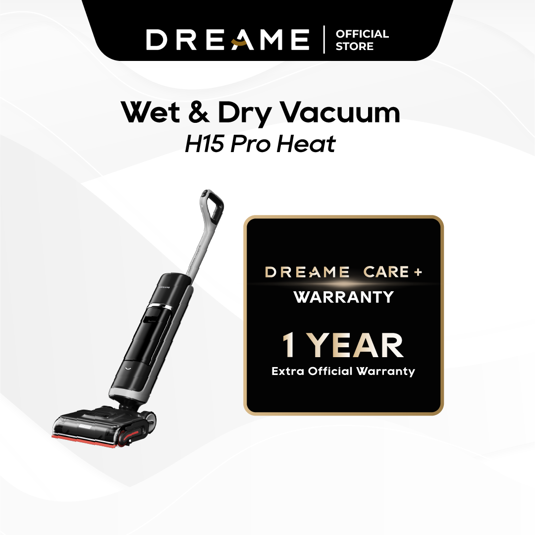 Dreame Official Extended Warranty (Wet & Dry Vacuum): 1 Year Package = Upgrade to 3 Years Warranty! (Add On Deals Only)