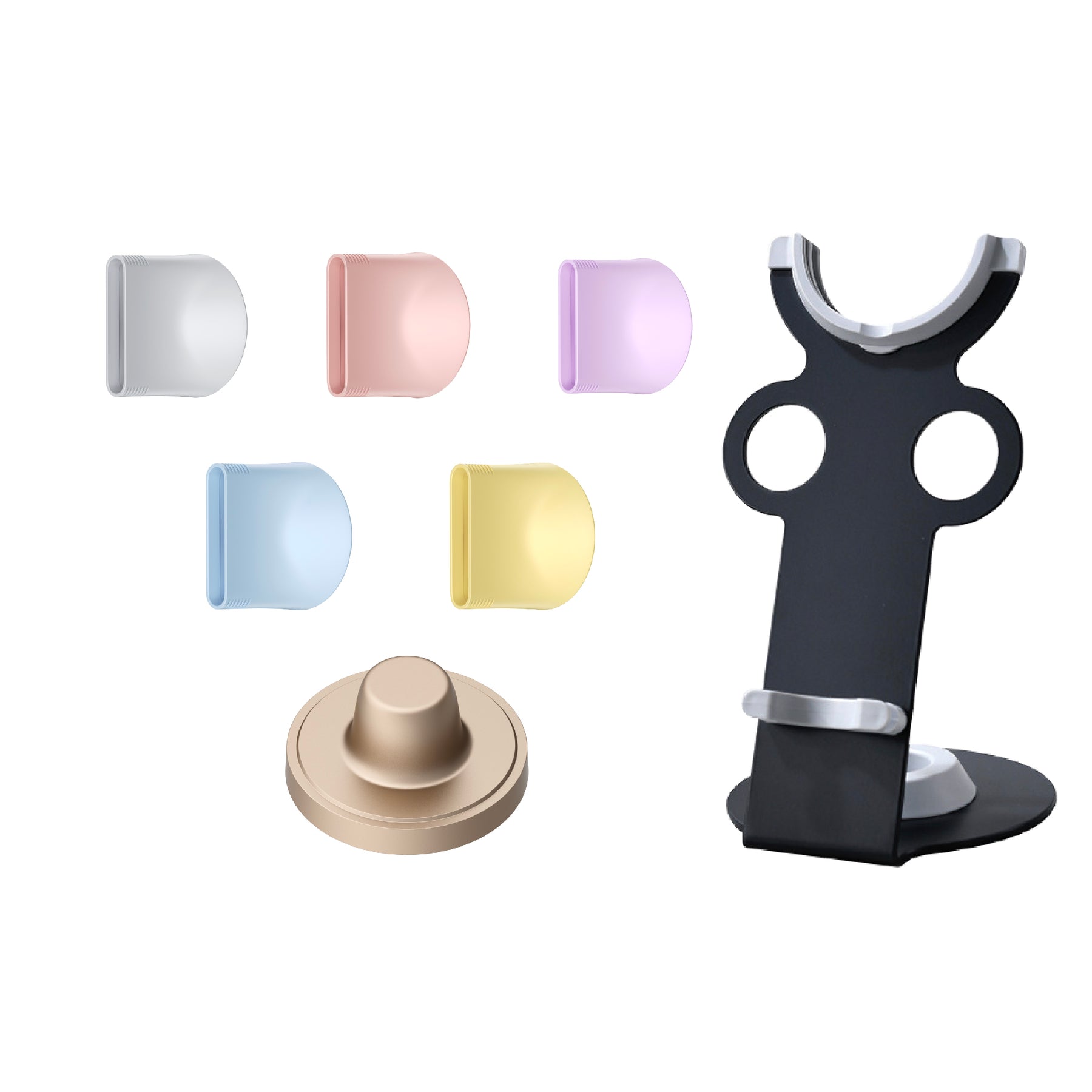 Dreame Hair Gleam Dryer Accessories | Magnetic Wall Mount | Rack Stand | Smoothing Nozzles
