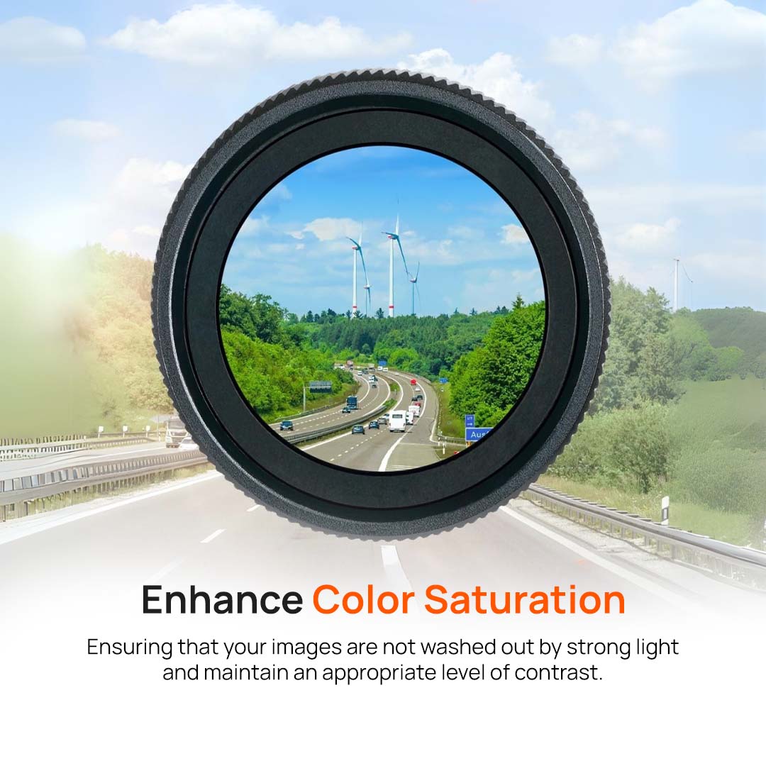 70mai Circular Polarizing Lens Filter for Dash Cam 4K Omni X800