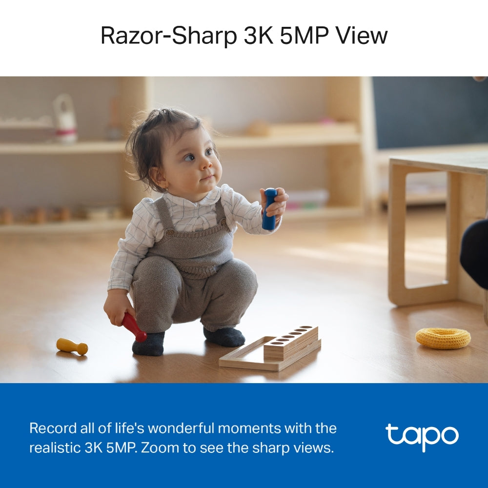 TAPO TC74 Pan/Tilt AI Home Security Wi-Fi Camera