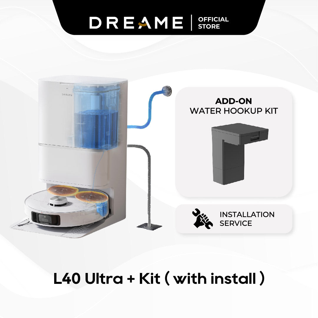 ใNEW LAUNCHใDreame L40 Ultra Robot Vacuum | 11,000Pa Suction Power | Extendable Side Brush & Mop Swing | Anti-Tangle