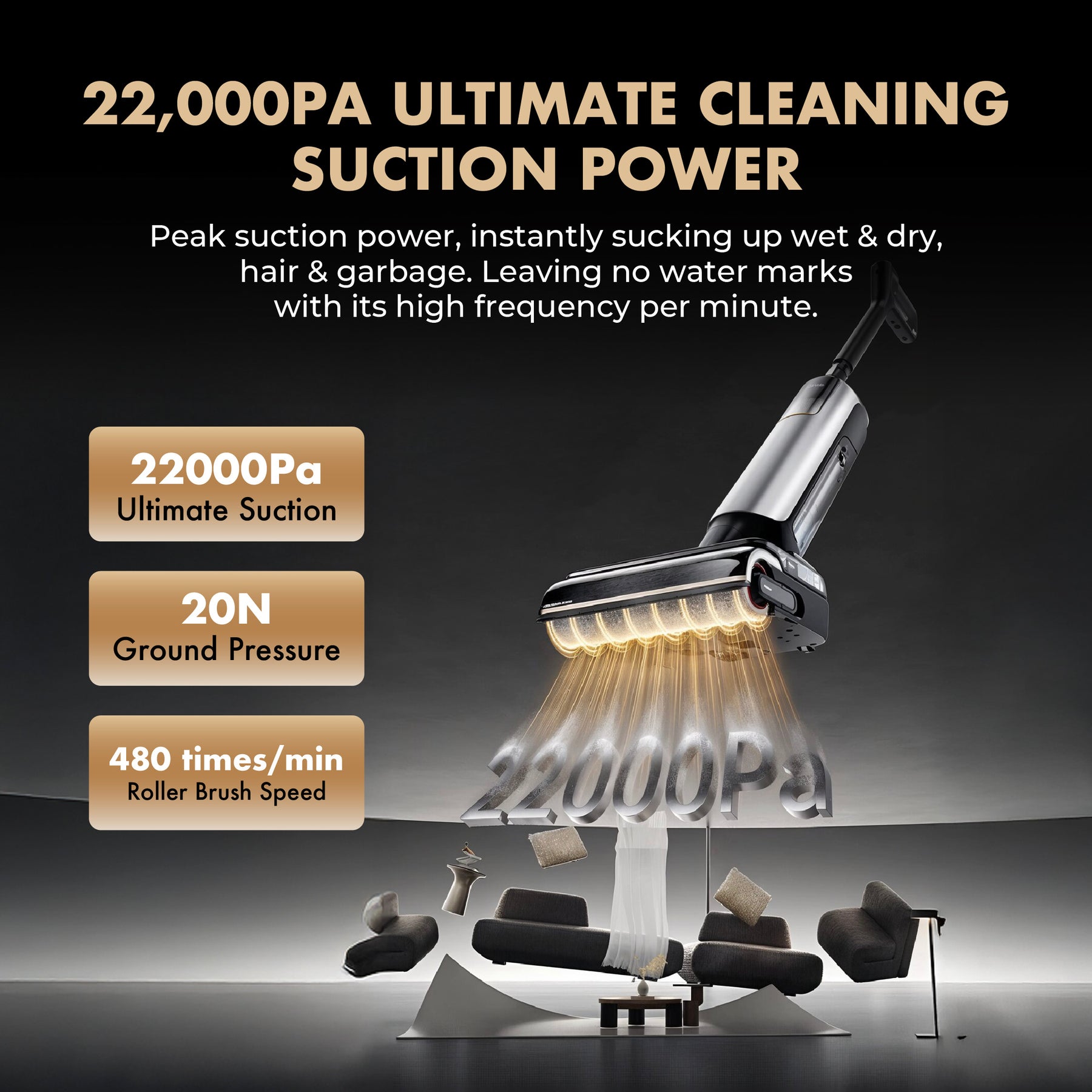 Mova M50 Ultra Wet and Dry Vacuum Cleaner