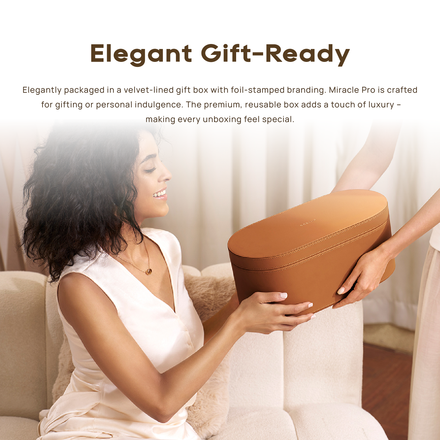 Dreame Hair Miracle Pro Hair Dryer | Deep Hair Infusion with Atomized Essence | Intelligent Heat and Airflow Regulation - Measures Distance of Hair and Automatically Adjusts Heat