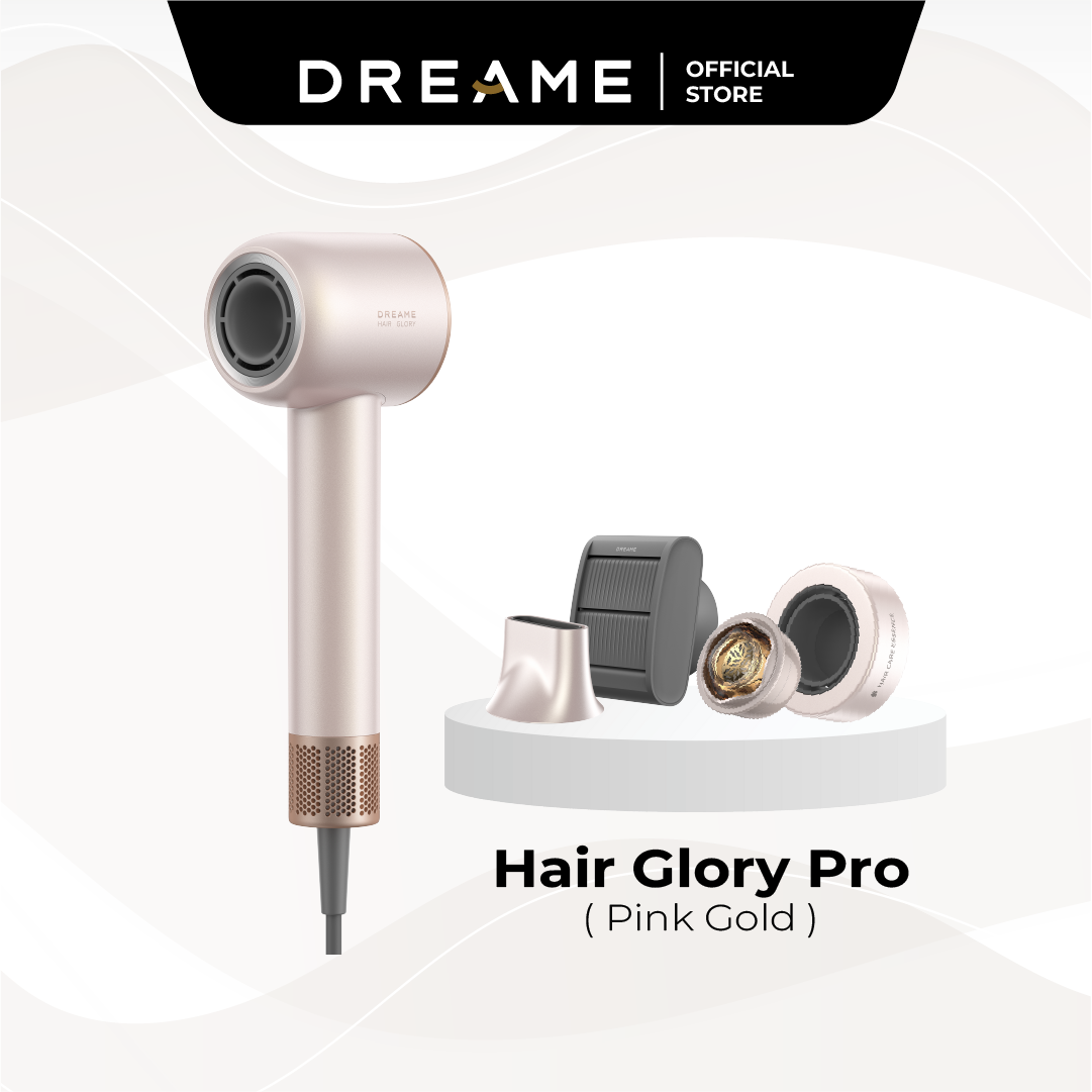 ใ2 Years Warrantyใ Dreame Hair Glory Pro Hair Dryer | Reusable Hair Care Essence Cartridge | 40s Fast Blow Dry