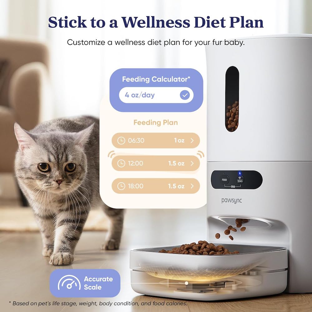 Pawsync Smart Pet Feeder