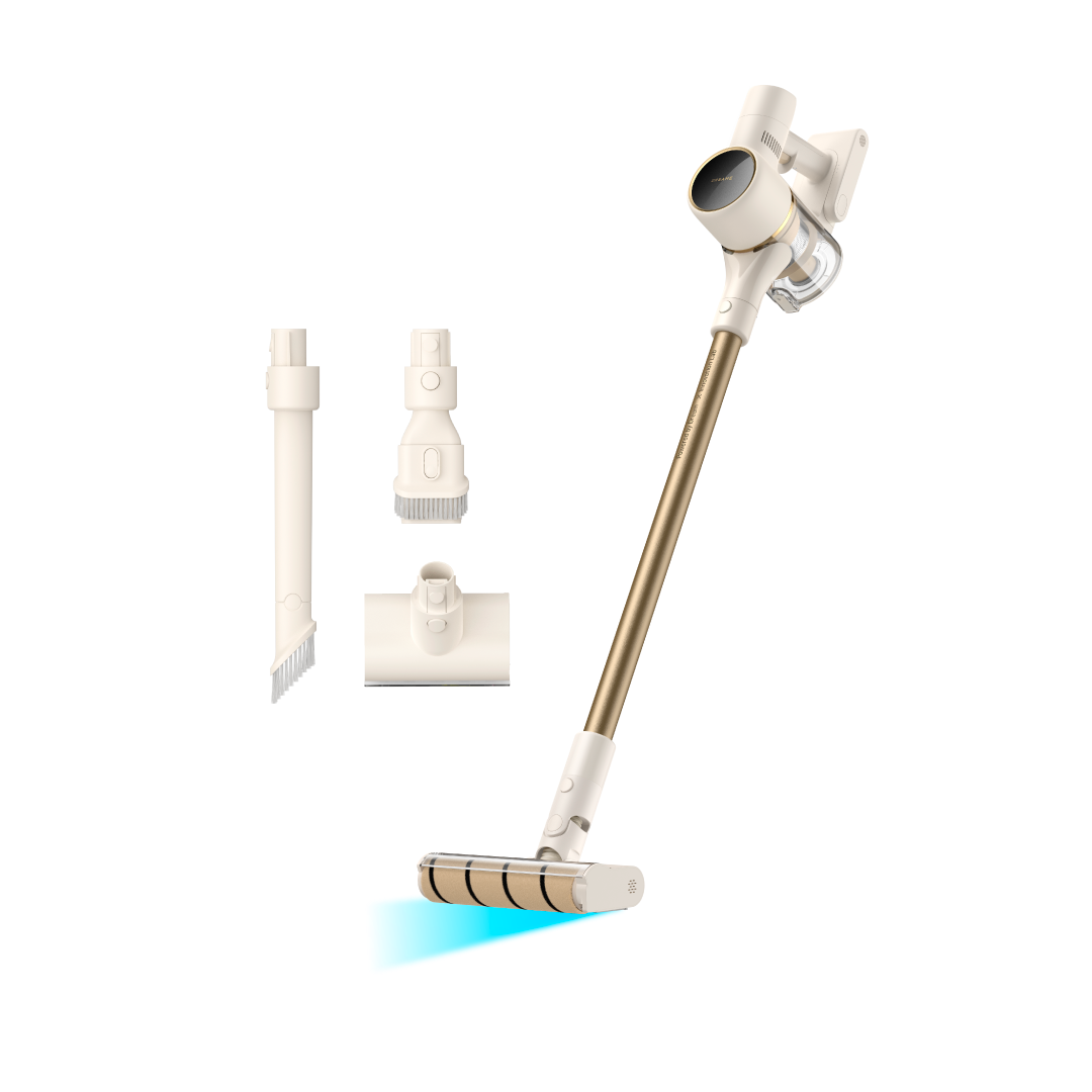 Dreame R10(2025) Cordless Vacuum Cleaner | Brush Head with Celeste Blue Light | Anti-Tangle Design