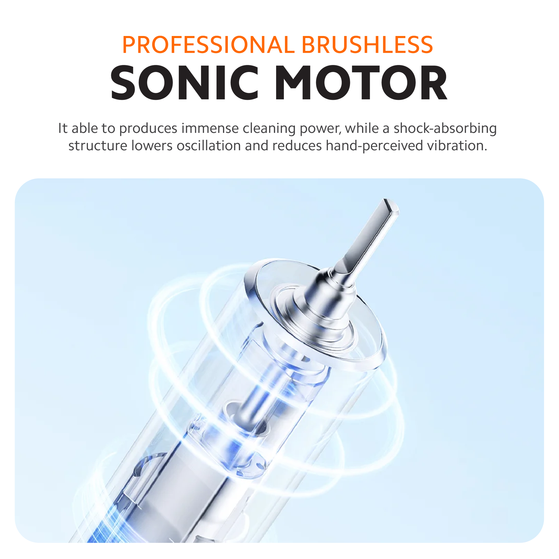 Xiaomi Smart T501 Electric Smart Oral Toothbrush 150 Days Battery Over Pressure Indicator AI Mode White / Grey