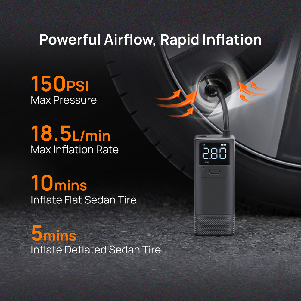 70mai Wireless Air Compressor Tire Air Pump TP05