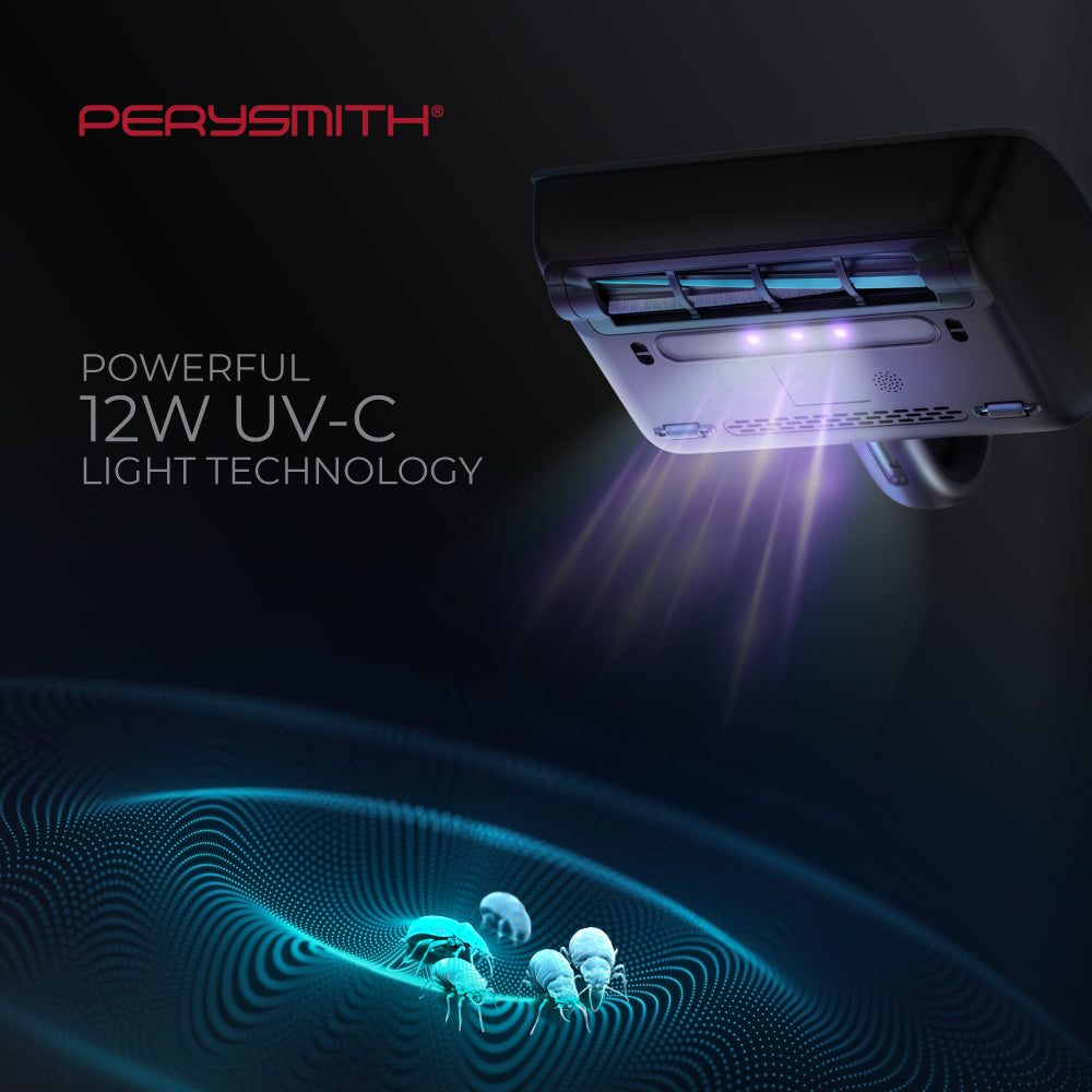 PerySmith V20 Pro Wireless Dust Mite Vacuum Cleaner