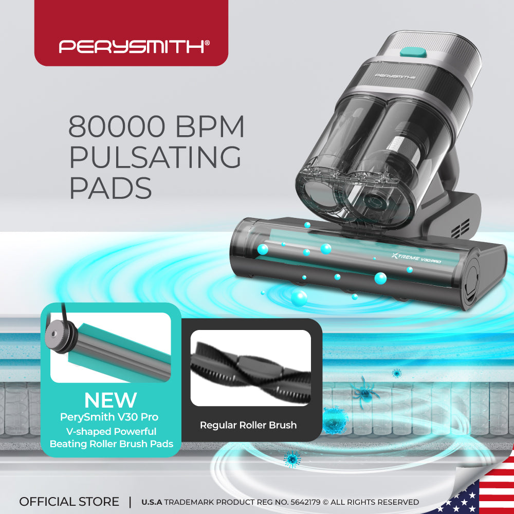 PerySmith V30 Pro Dust Mite Vacuum Cleaner