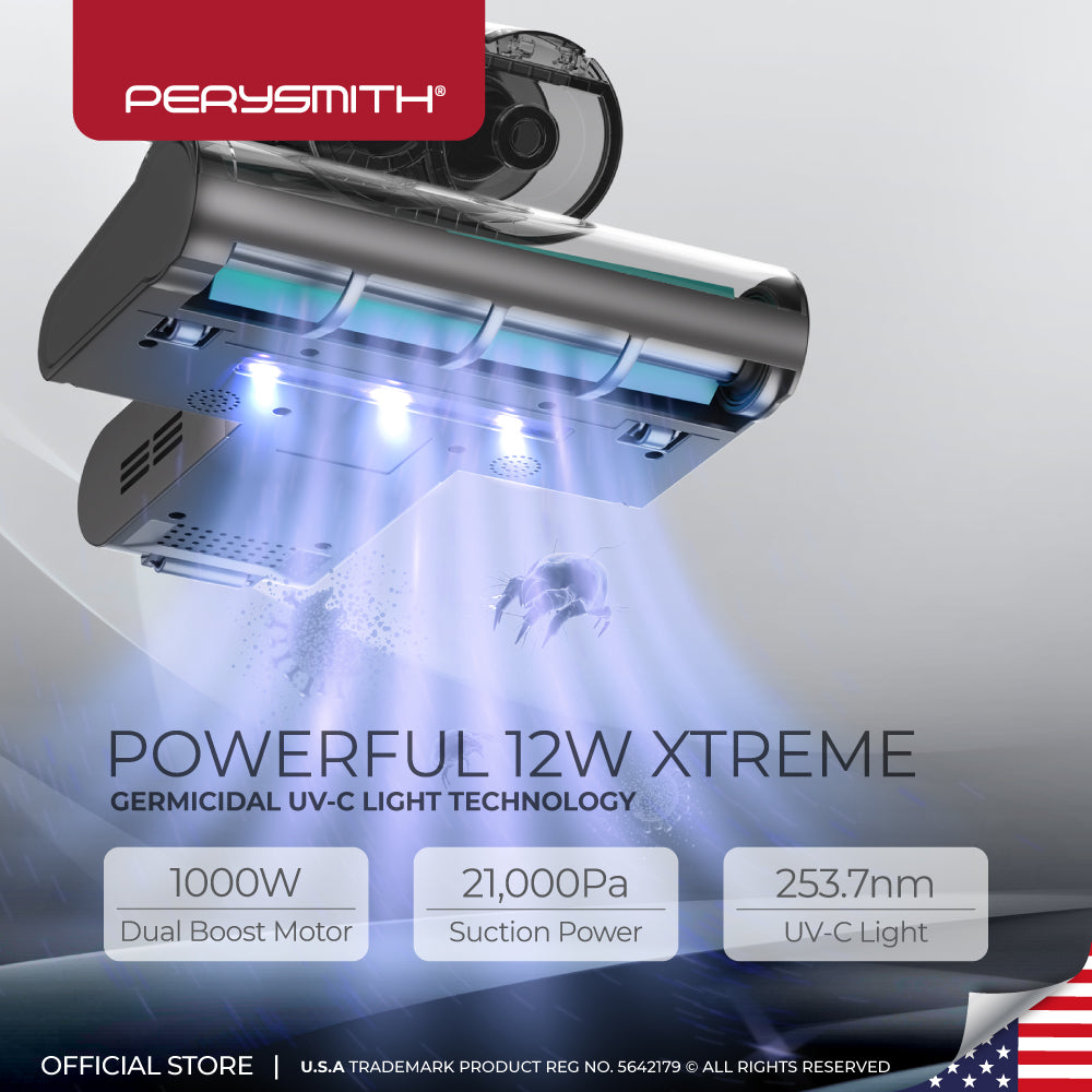 PerySmith V30 Pro Dust Mite Vacuum Cleaner