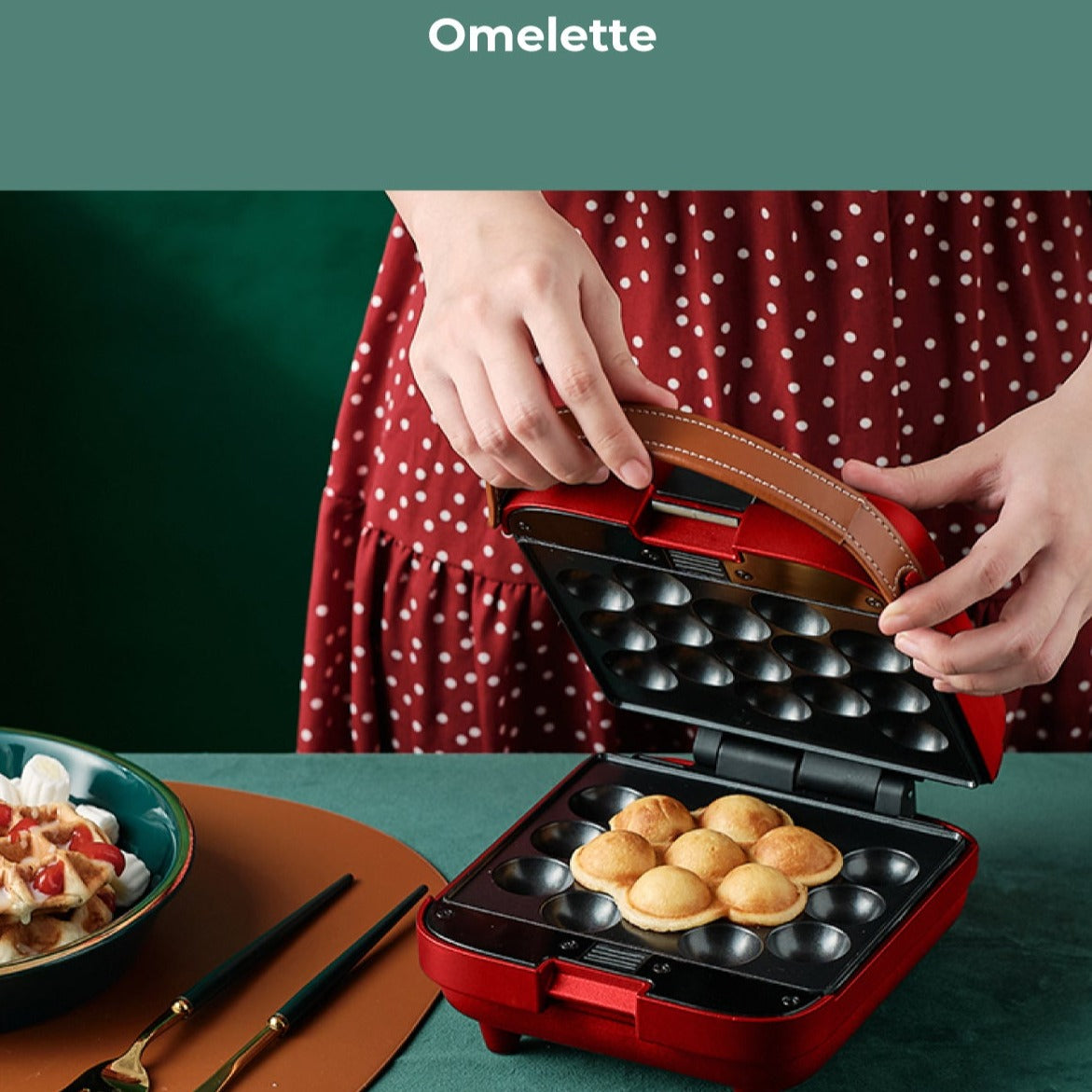 PerySmith 3in1 Waffle Maker EasyCooking Series WM360