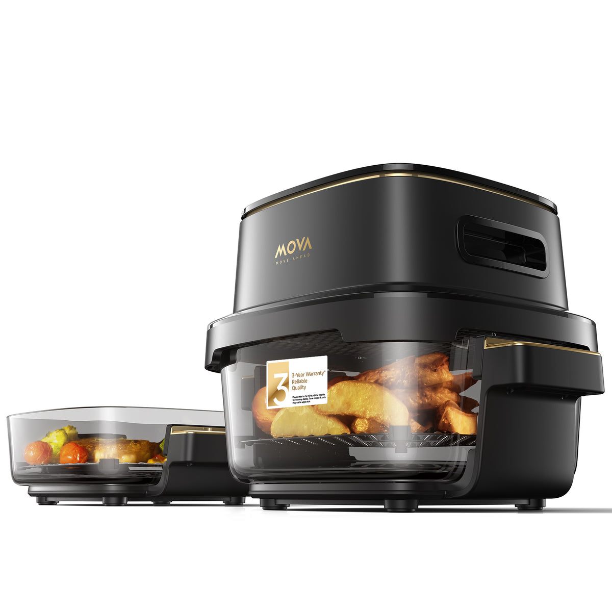 【NEW LAUNCH】Mova AF20Pro Aeroglass Air Fryer | Faster, Crispier & Juicier Results | 8 Smart Cooking Presets