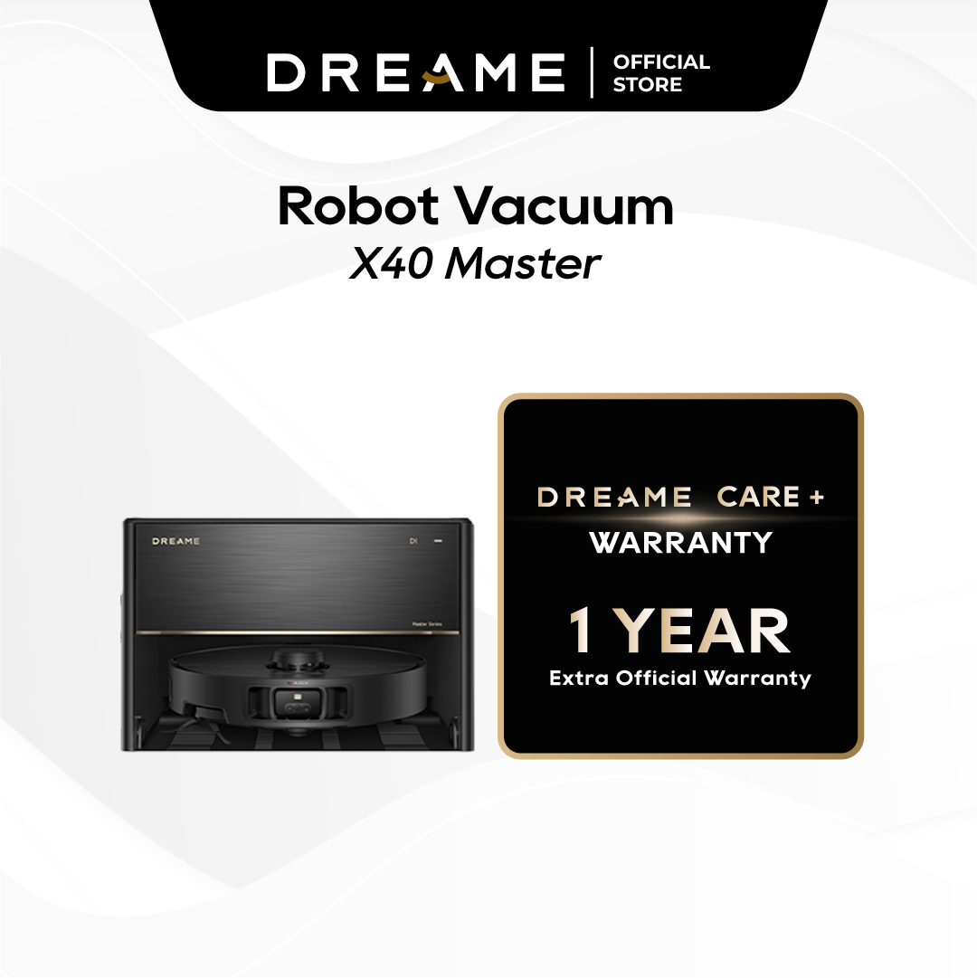 Dreame Official Extended Warranty (Robot Vacuum): 1 Year Package = Upgrade to 3 Years Warranty! (Add On Deals Only)