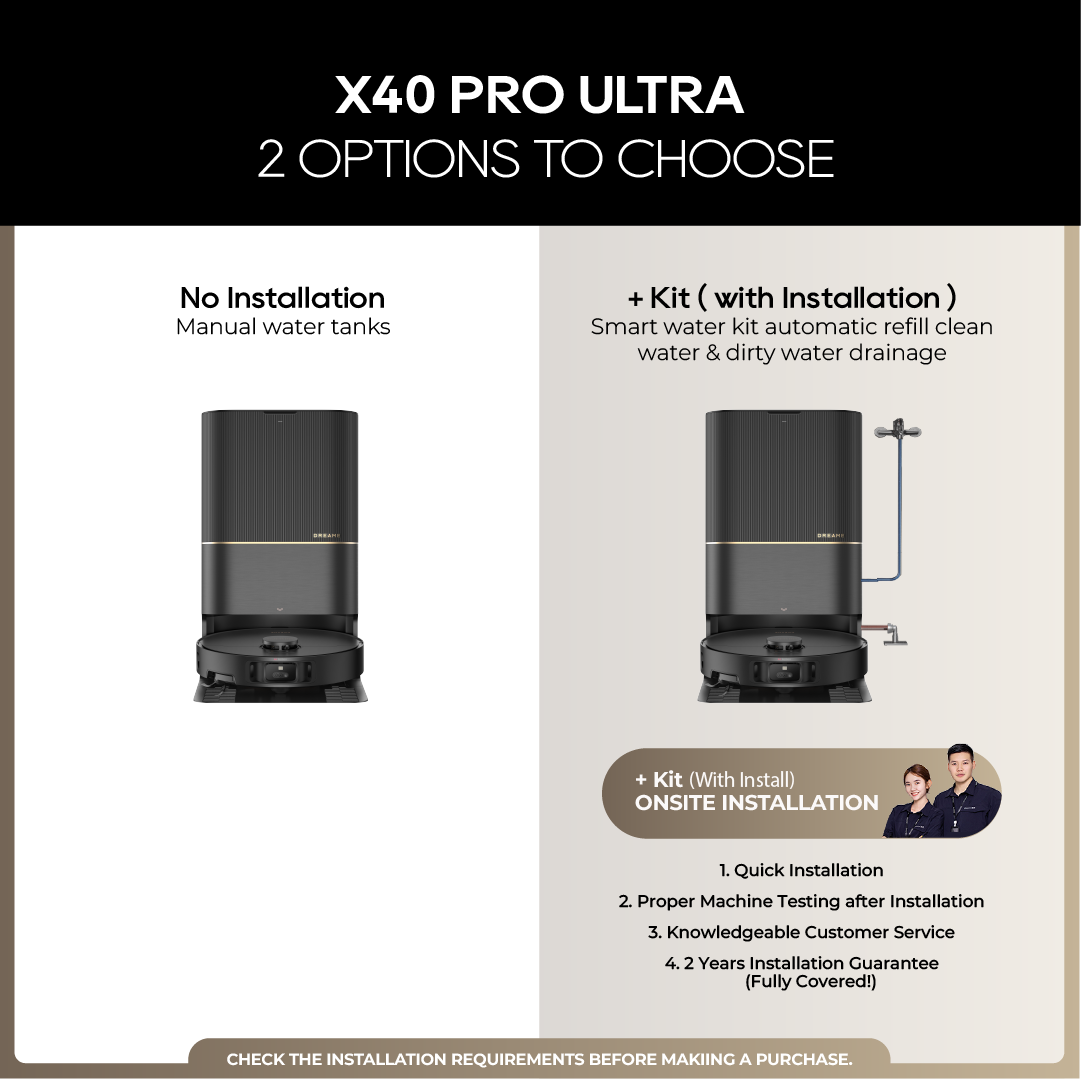 Dreame X40 Pro Ultra Robot Vacuum
