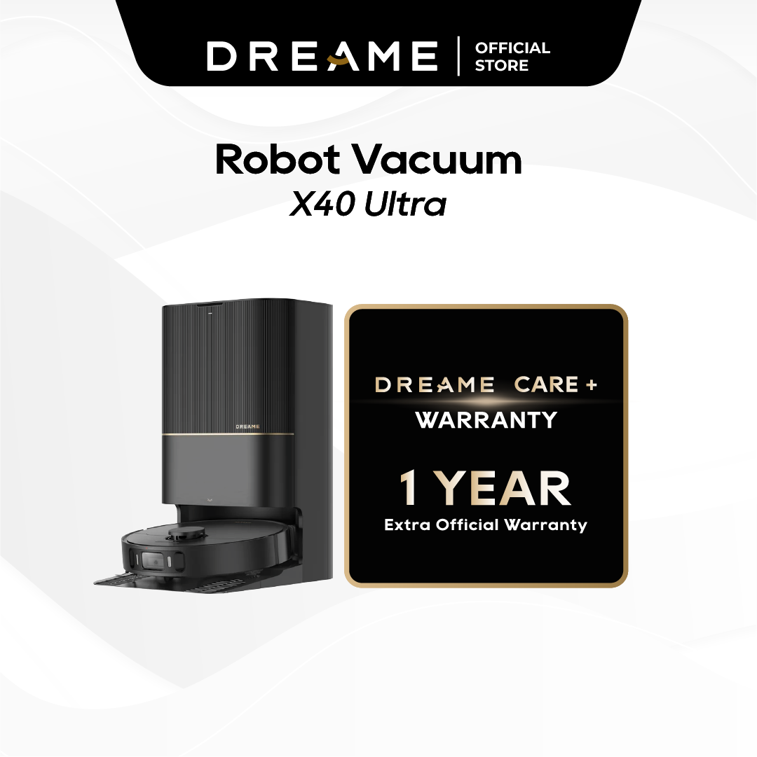 Dreame Official Extended Warranty (Robot Vacuum): 1 Year Package = Upgrade to 3 Years Warranty! (Add On Deals Only)