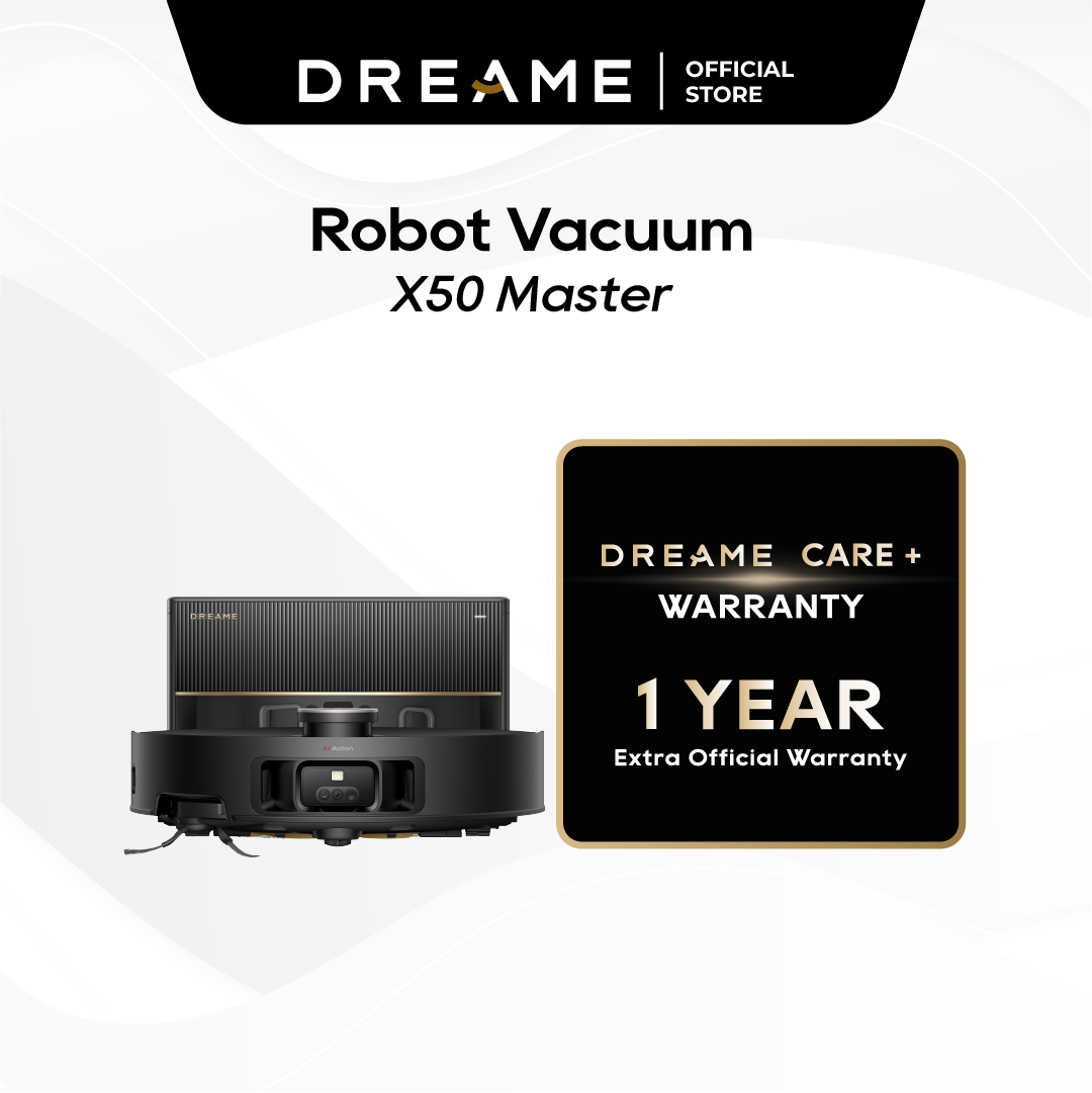 Dreame Official Extended Warranty (Robot Vacuum): 1 Year Package = Upgrade to 3 Years Warranty! (Add On Deals Only)