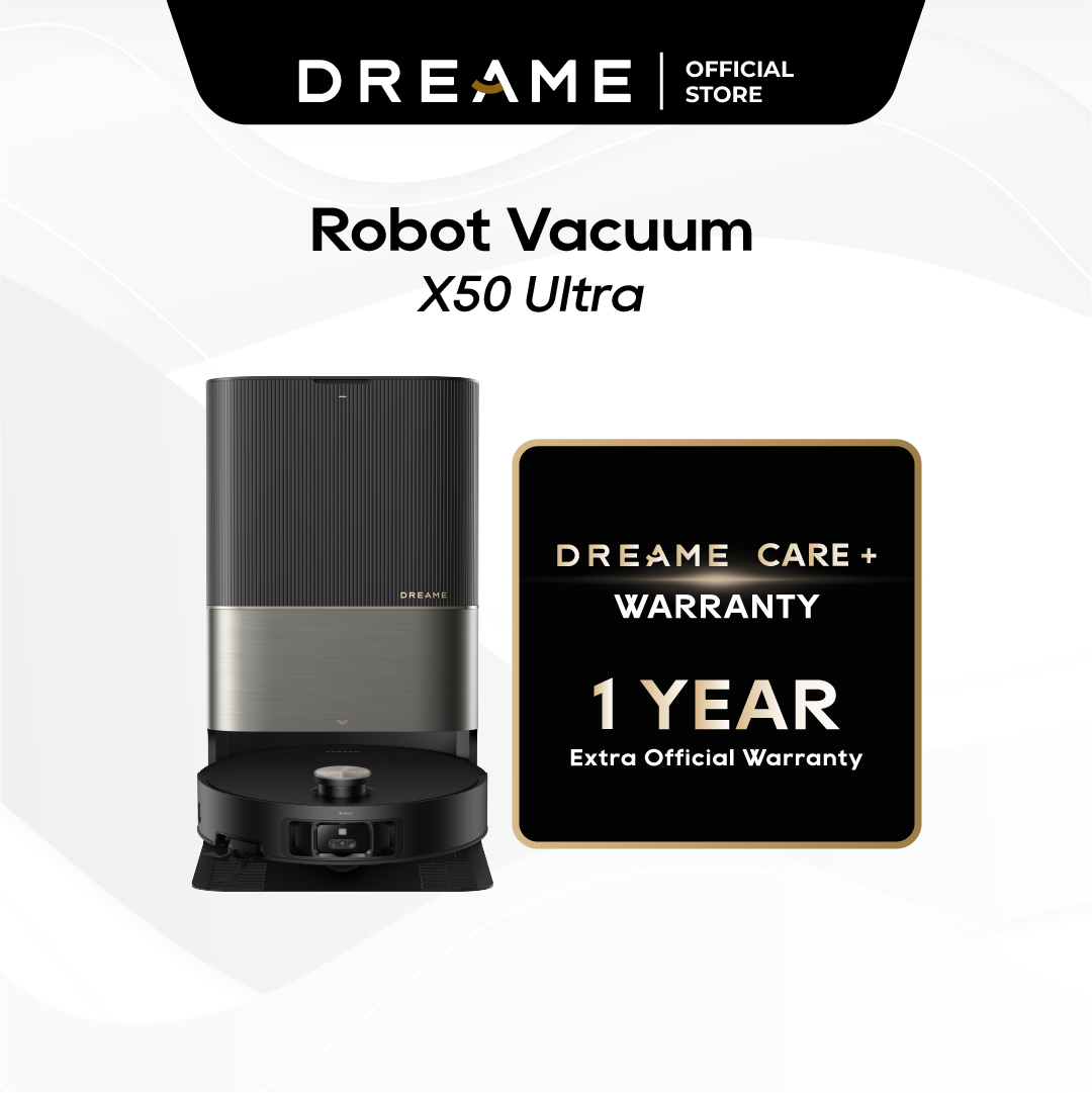 Dreame Official Extended Warranty (Robot Vacuum): 1 Year Package = Upgrade to 3 Years Warranty! (Add On Deals Only)