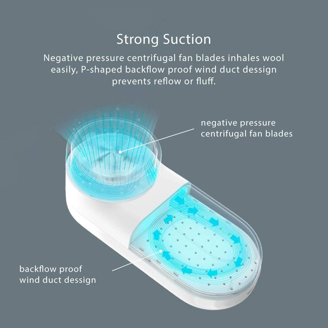 XIAOMI Mijia Lint Remover, Remove Hair & Lint From Clothes Sofa Carpet Mattress Curtain Rechargeable USB 90 Mins Battery
