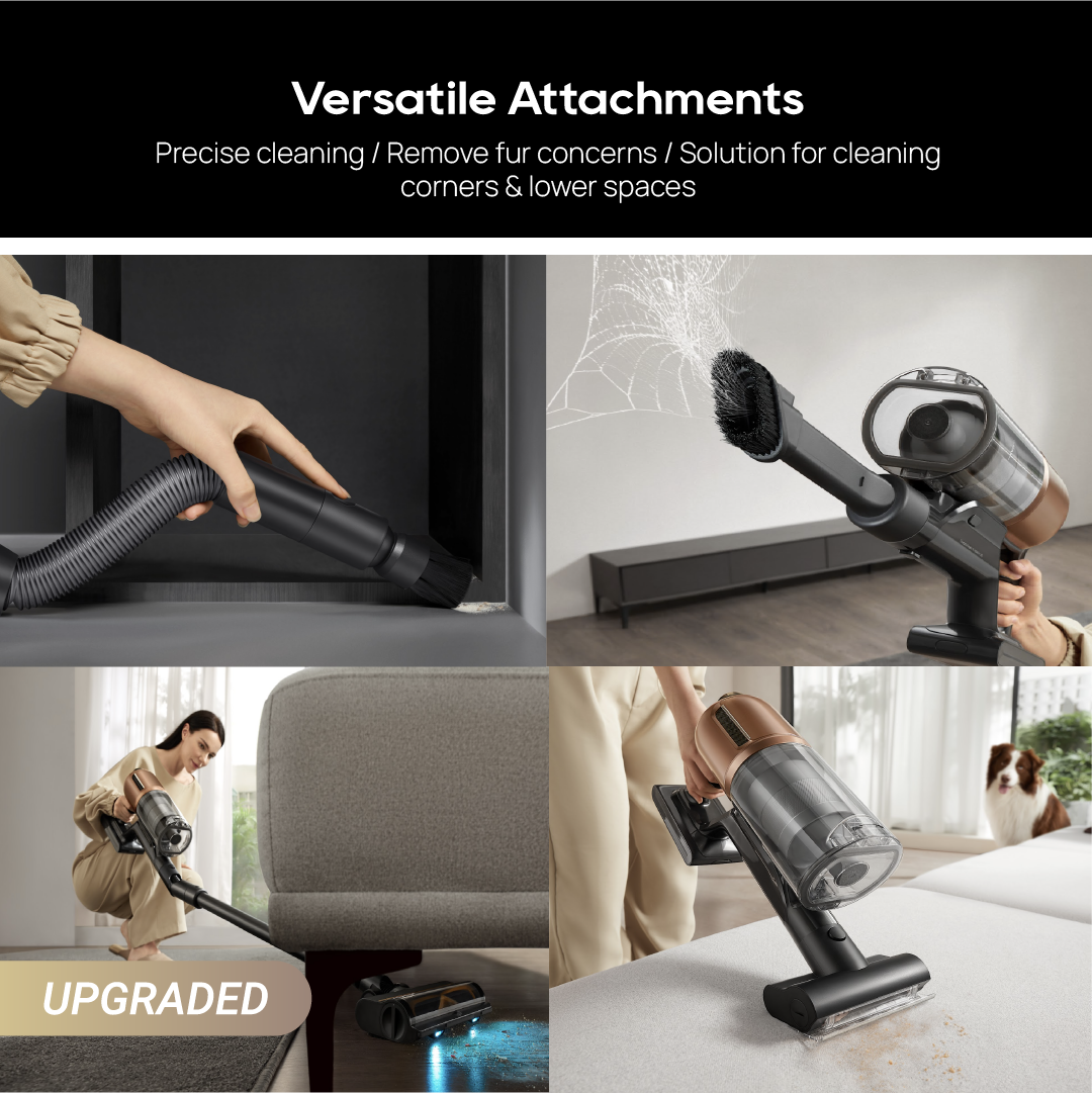 ใNEWใDreame Z20 Cordless Vacuum Cleaner | 250 AW Suction | Smart Cleaning Reaction | Blue Laser Light Detection