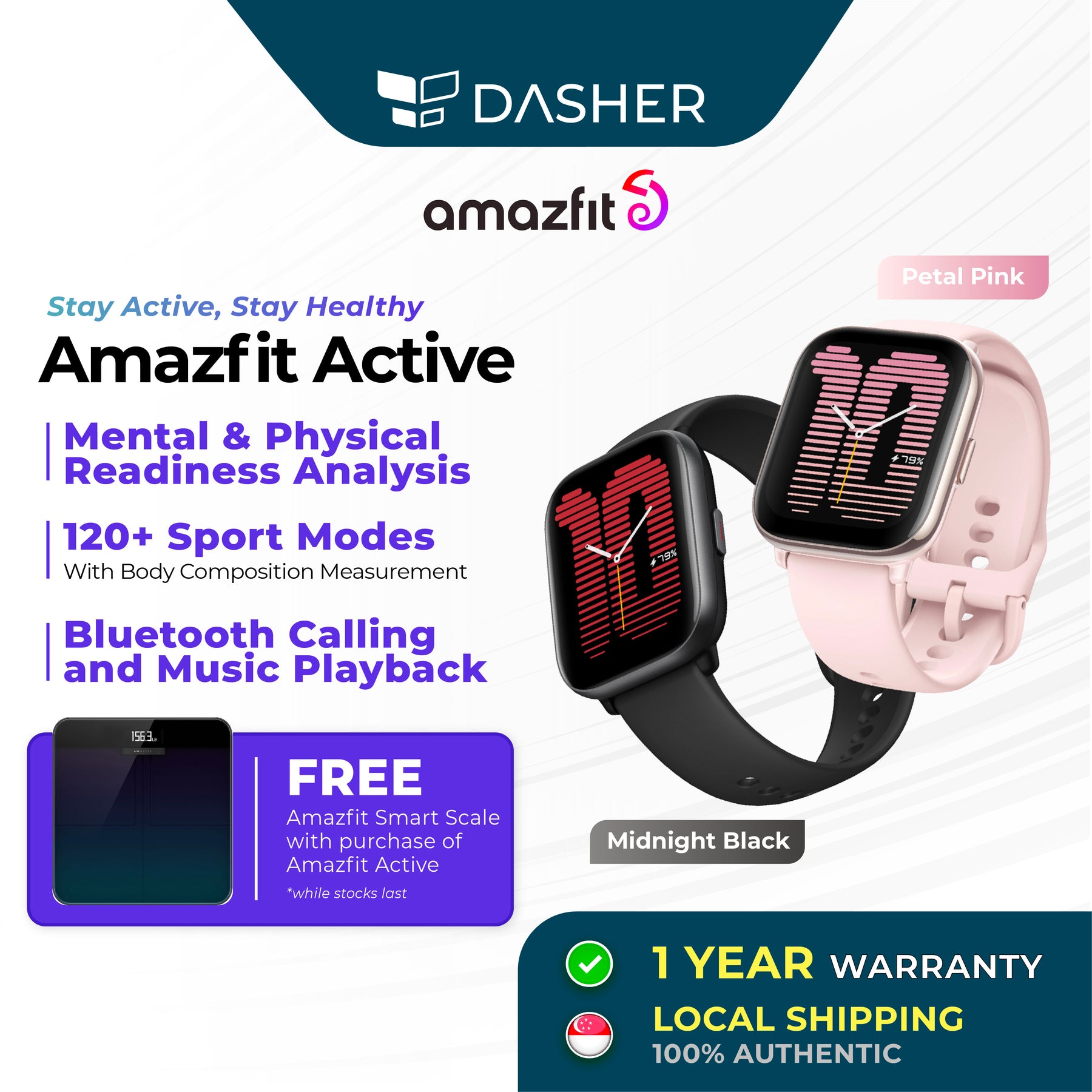 Amazfit Active Smartwatch
