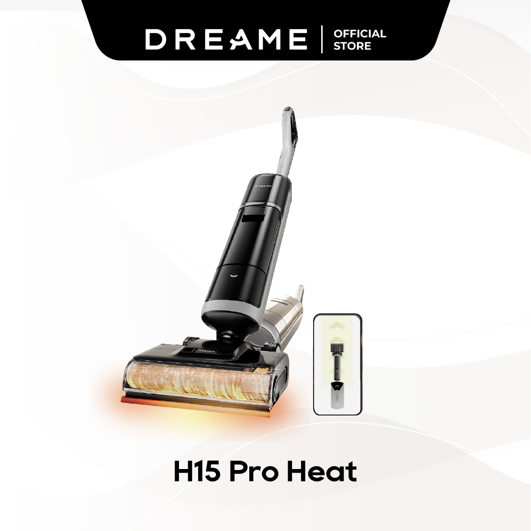 【GRAND LAUNCH】Dreame H15 Pro Heat | GapFree™ AI Robotic Arm | ThermoRinse™ 85°C Hot Water Floor Washing